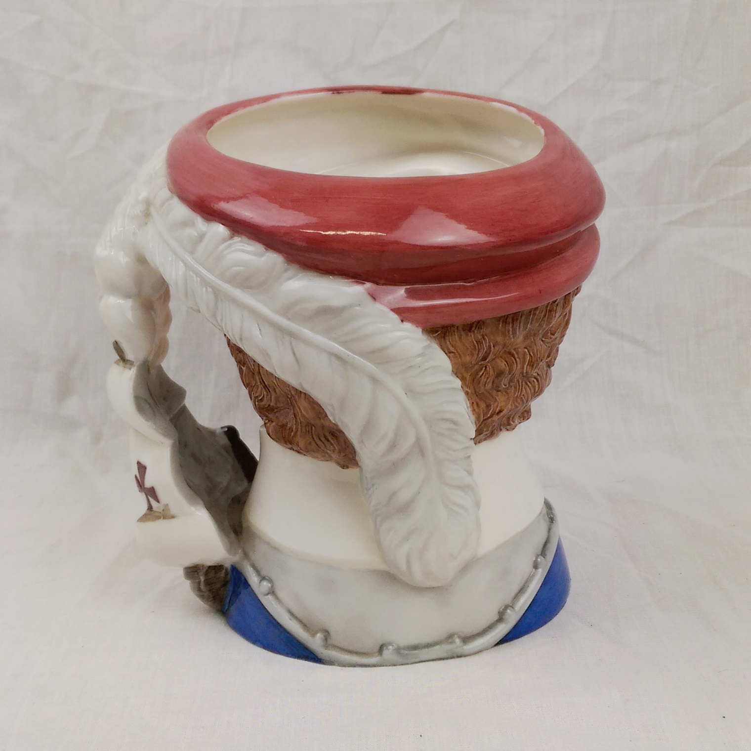 Franklin Mint Maritime Trust Large Porcelain Character Jug – Sir Francis Drake - Image 2