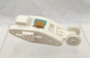 WW1 Arcadian China Tewkesbury Crested China Tank
