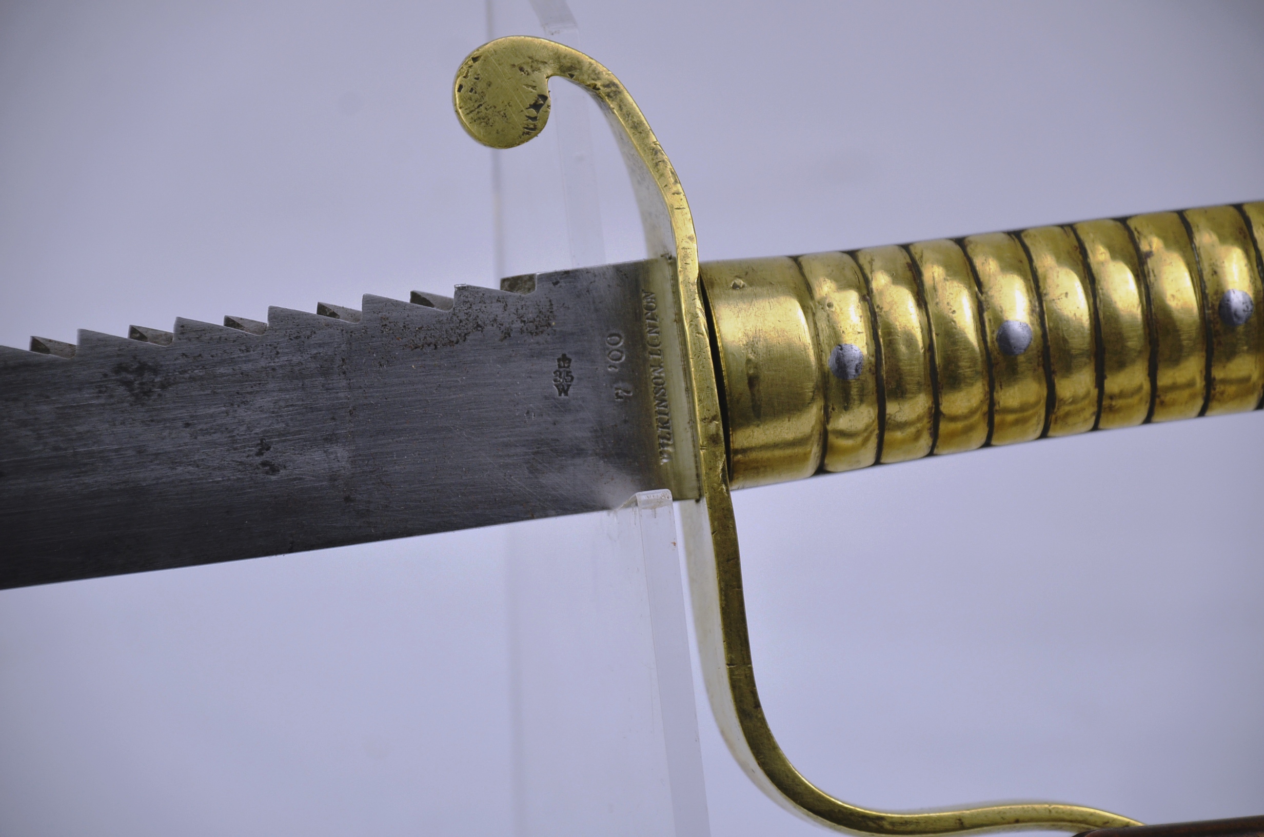 1856 Pattern Saw-back Pioneer Sword - Image 6