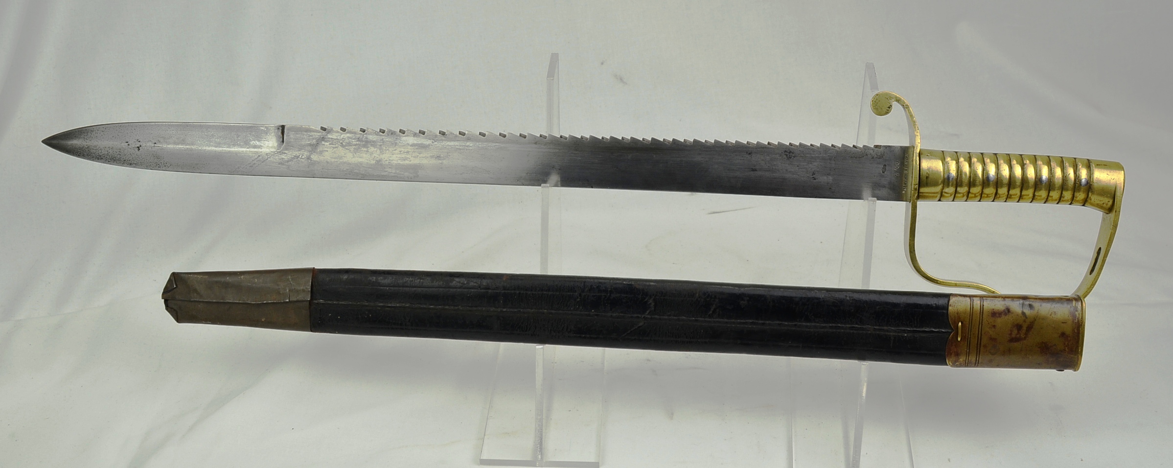 1856 Pattern Saw-back Pioneer Sword - Image 7