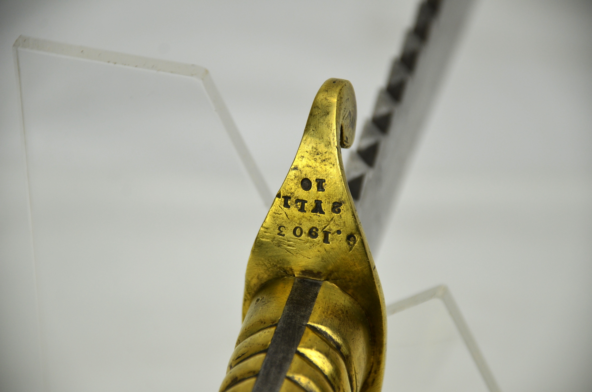 1856 Pattern Saw-back Pioneer Sword - Image 9