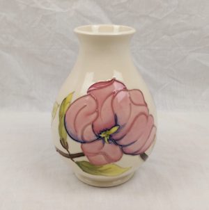 Moorcroft Hibiscus Pattern Vase