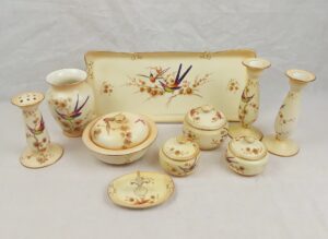 Crown Ducal Verona Dressing Table Set c1920’s