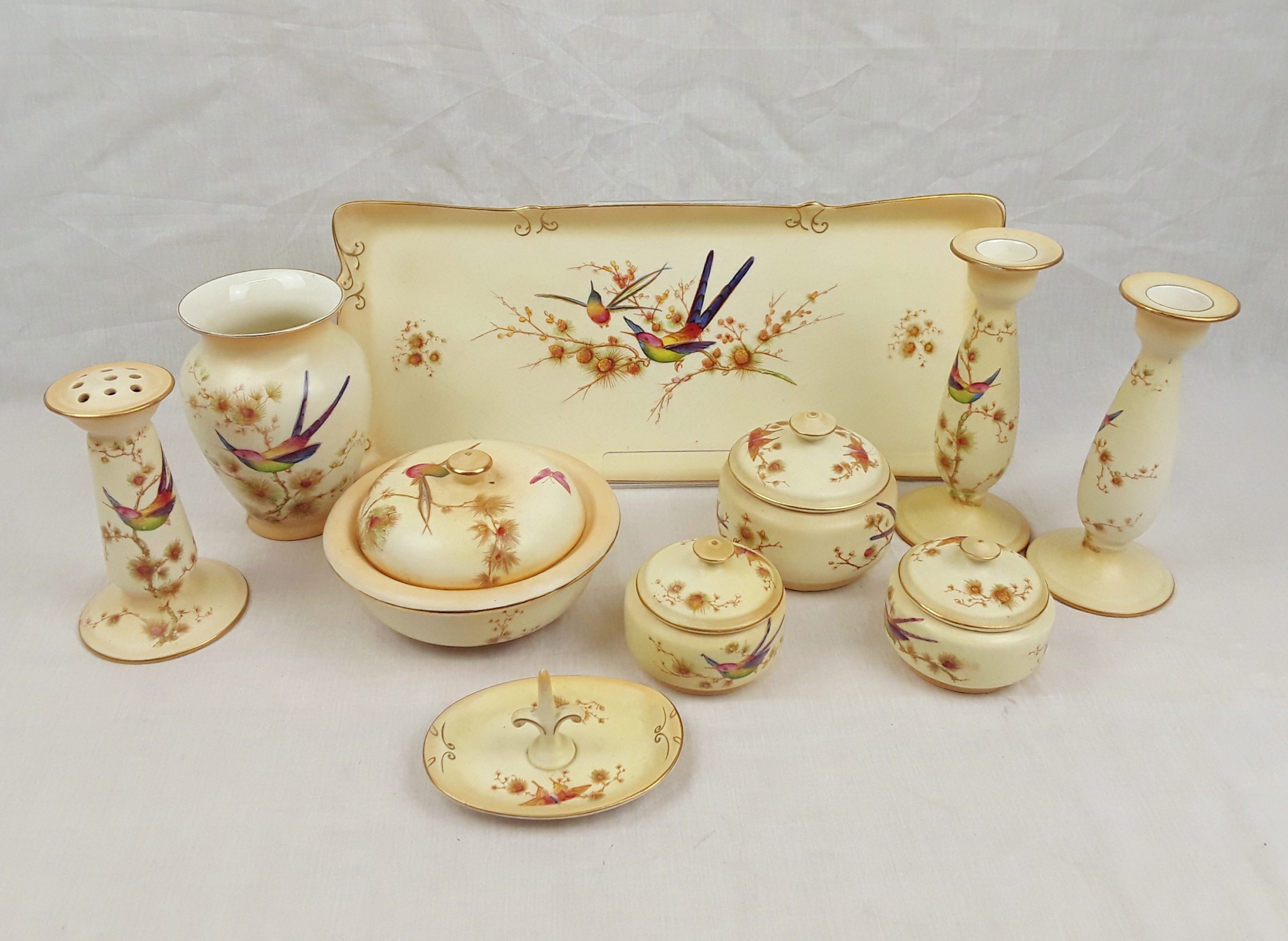 Crown Ducal Verona Dressing Table Set c1920’s