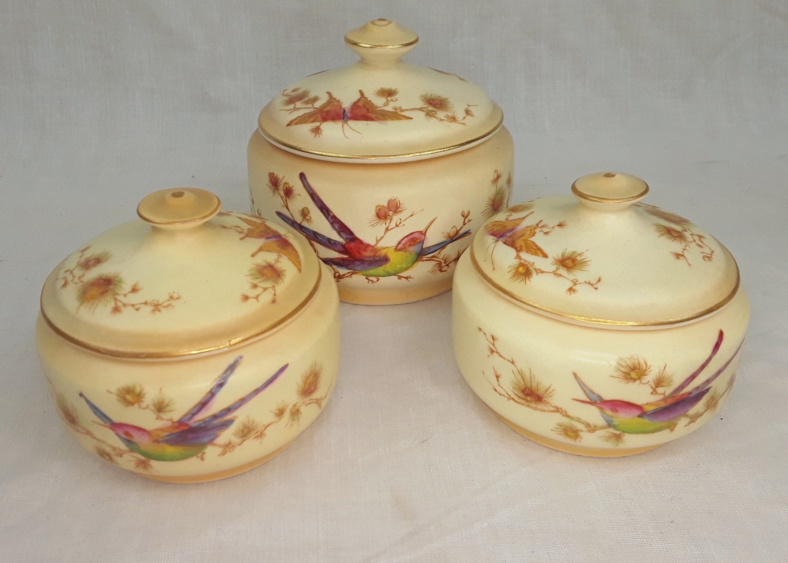 Crown Ducal Verona Dressing Table Set c1920’s - Image 12
