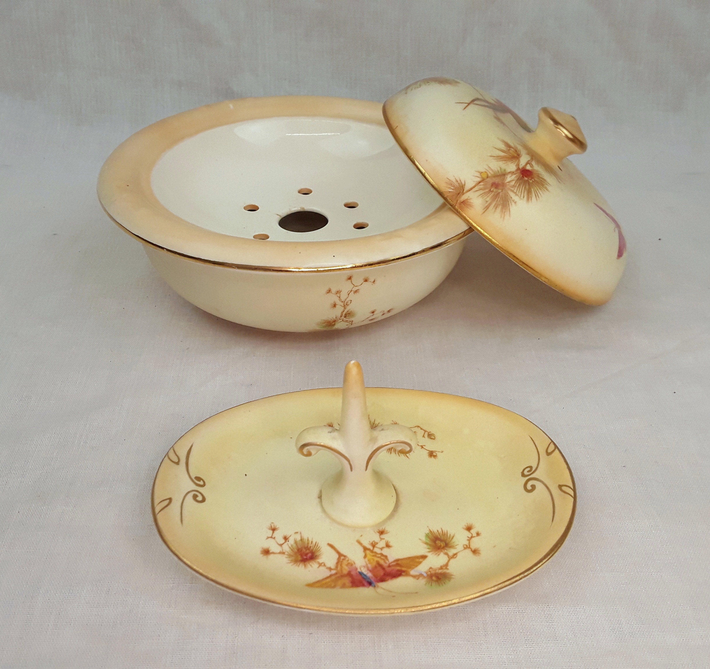 Crown Ducal Verona Dressing Table Set c1920’s - Image 13
