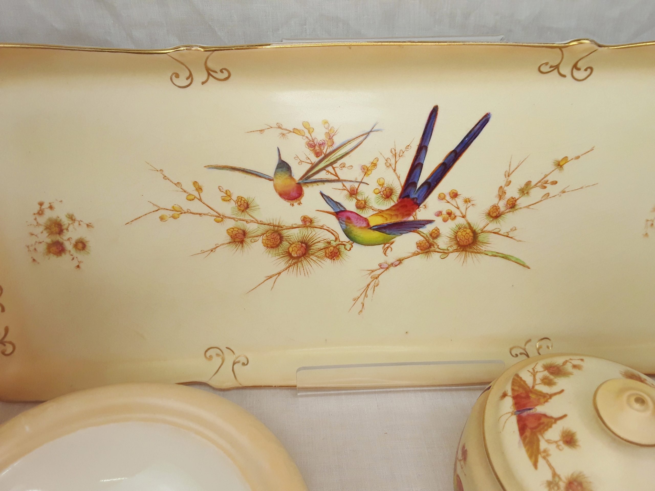 Crown Ducal Verona Dressing Table Set c1920’s - Image 6