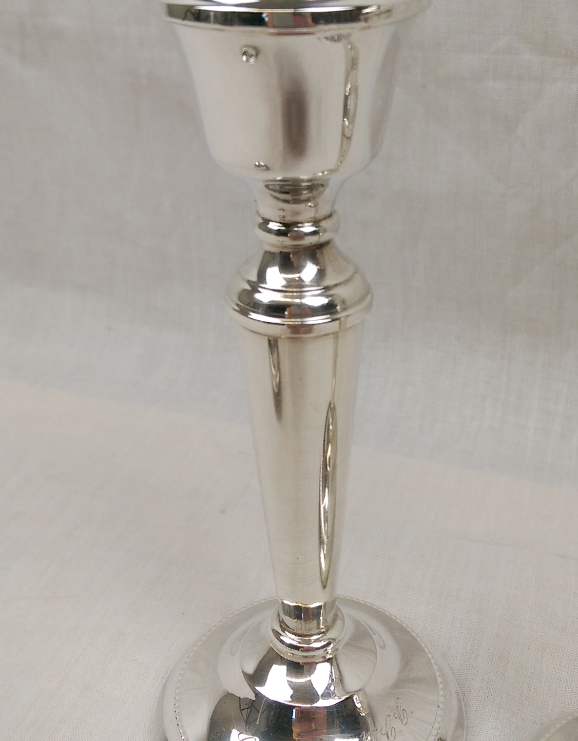 Pair Of Birmingham 1975 Silver Candlesticks - Image 12
