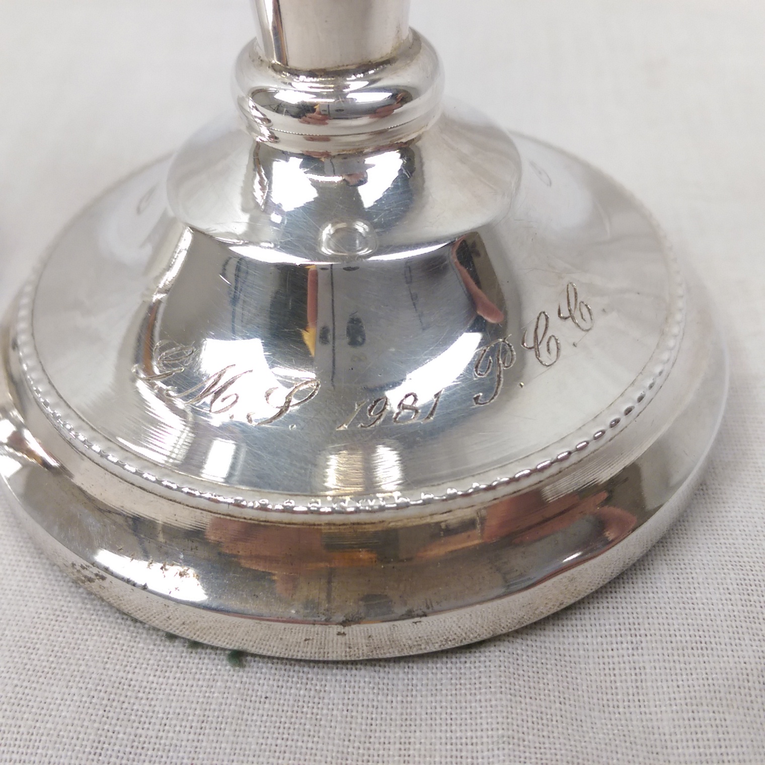 Pair Of Birmingham 1975 Silver Candlesticks - Image 3