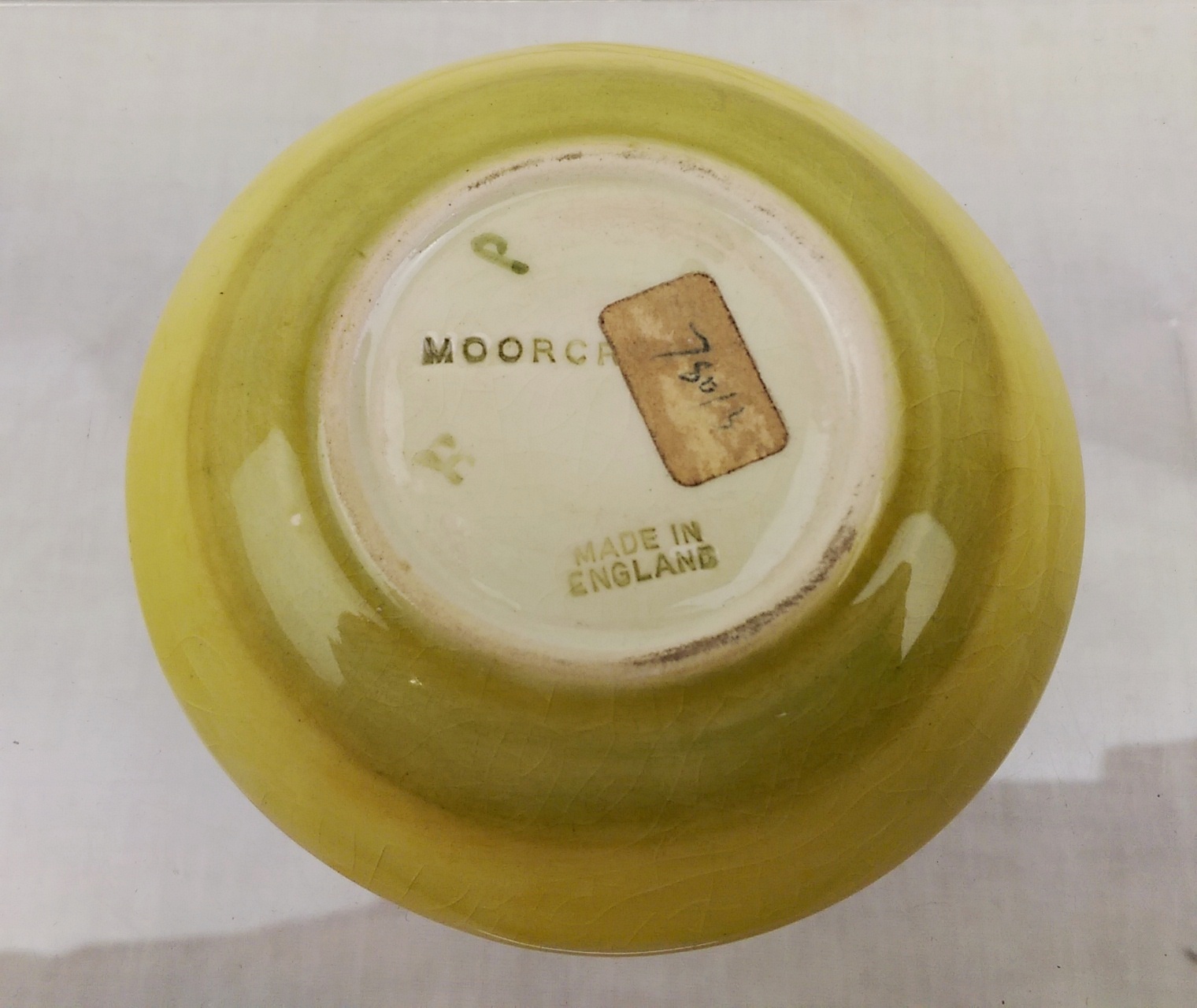 Moorcroft Yellow Hibiscus Pattern Pin Dish #2 - Image 3