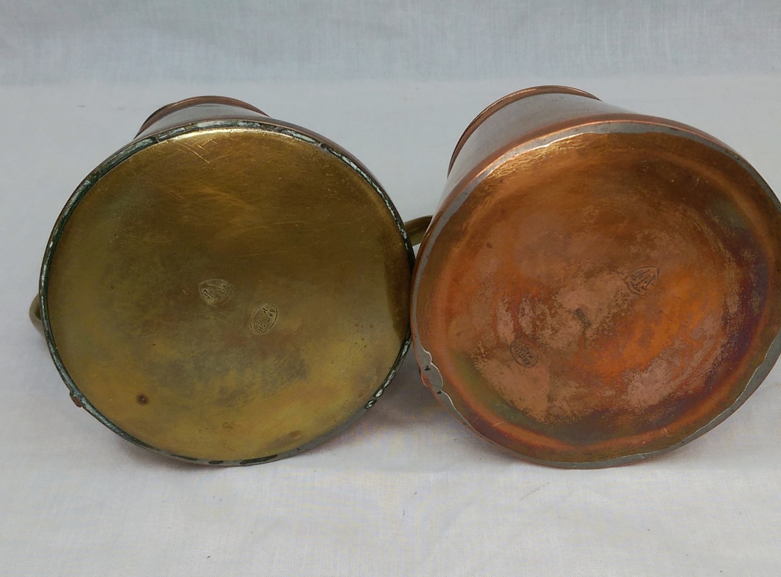 Pair Of Victorian Arts And Crafts Lidded Copper Insulated Hot Water Jugs By W.A.S. Benson - Image 8