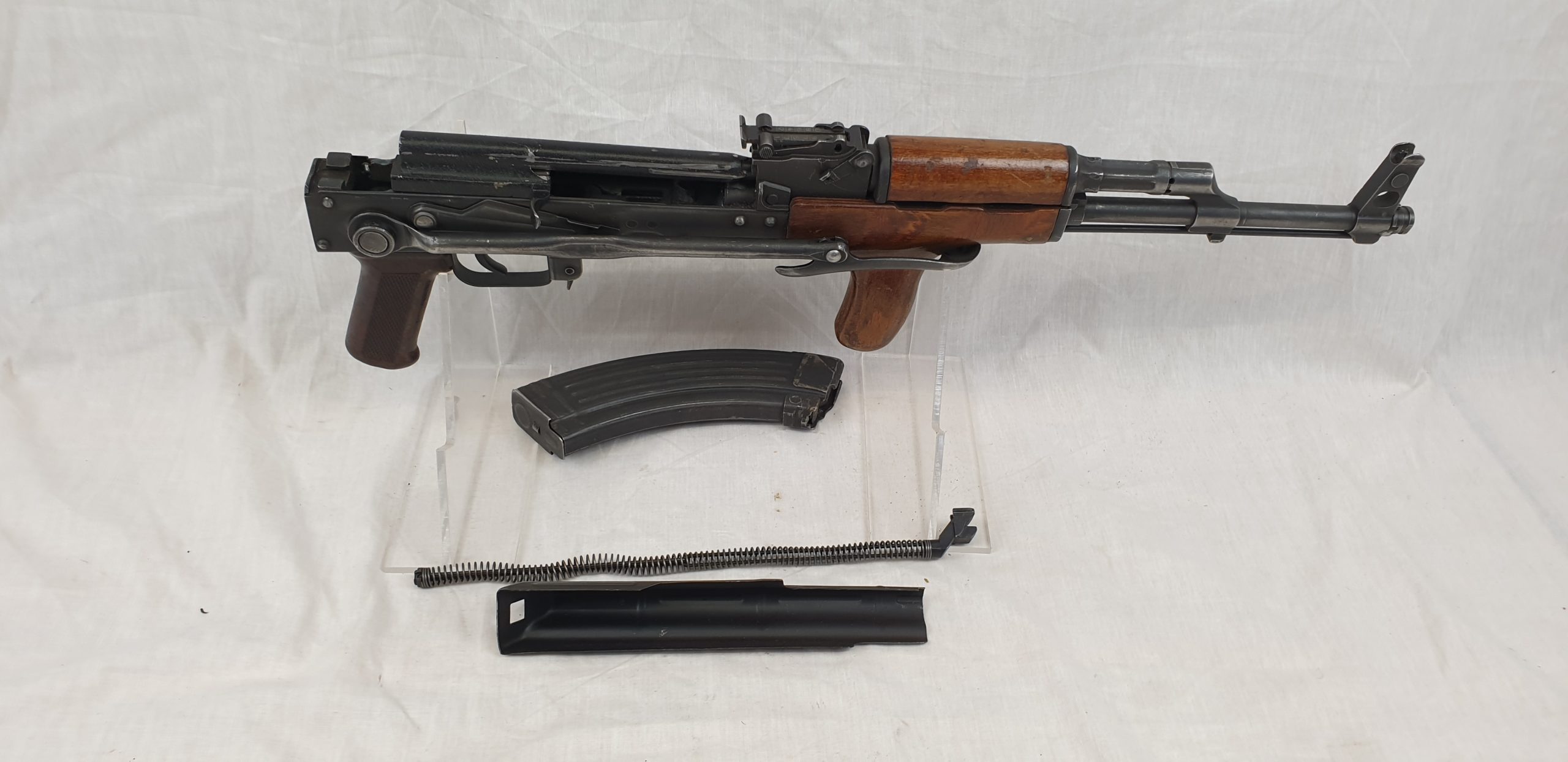 Romanian AK-47 Kalashnikov Cold War Model PM1965 Era 1974 Dated and Kit - Deactivated - Image 10