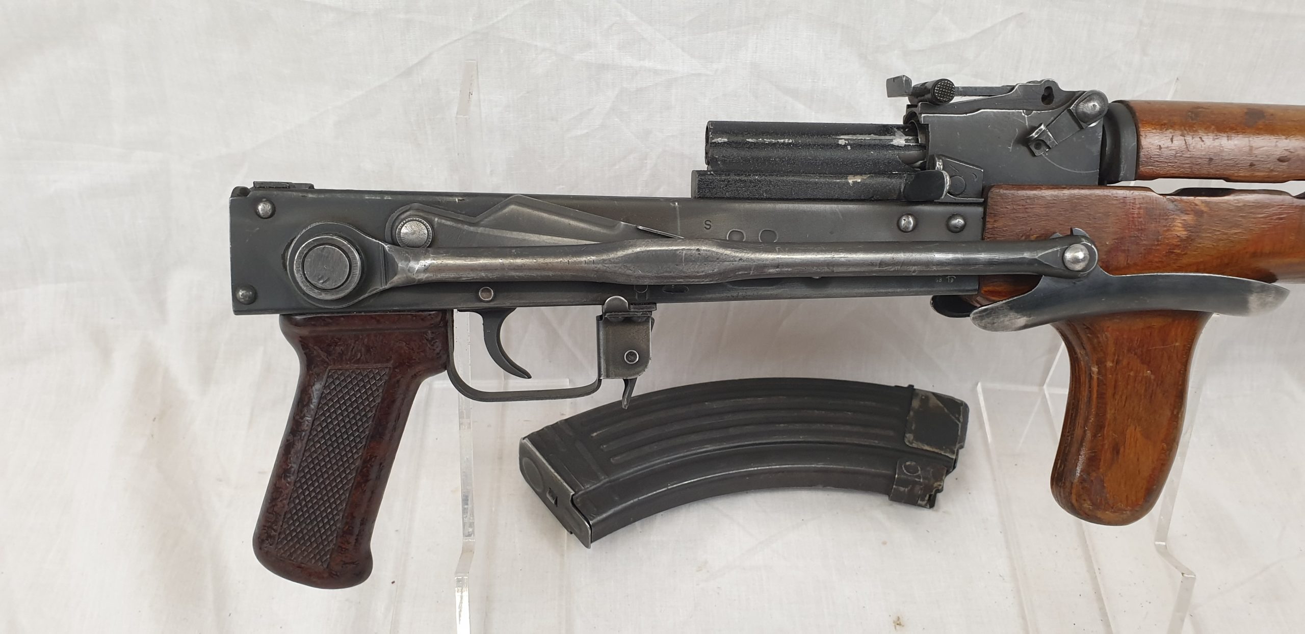 Romanian AK-47 Kalashnikov Cold War Model PM1965 Era 1974 Dated and Kit - Deactivated - Image 14