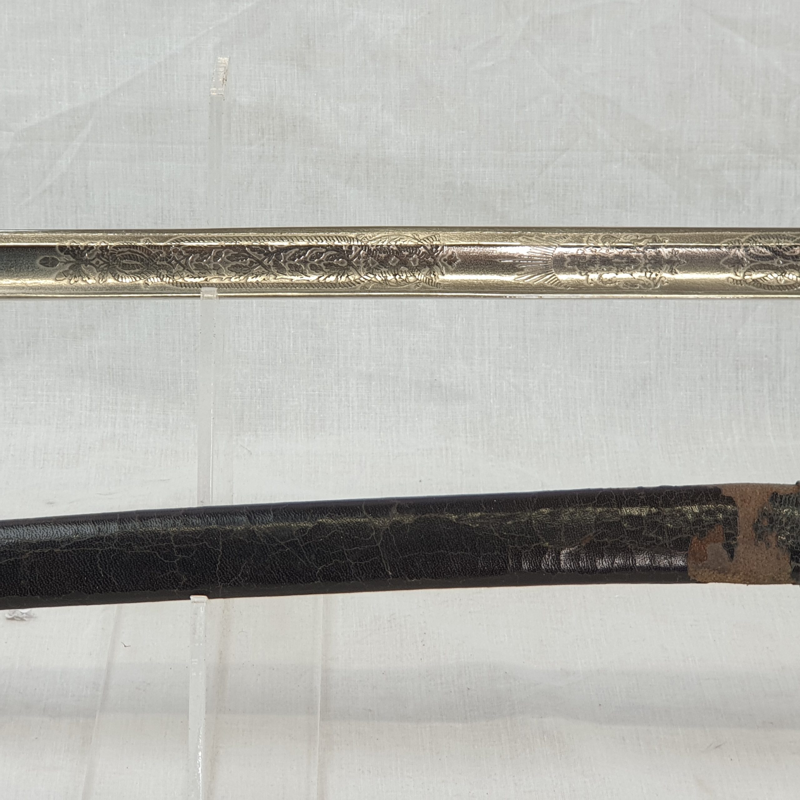 Royal Navy Kings Crown 1827 Pattern Reproduction Sword - Image 11