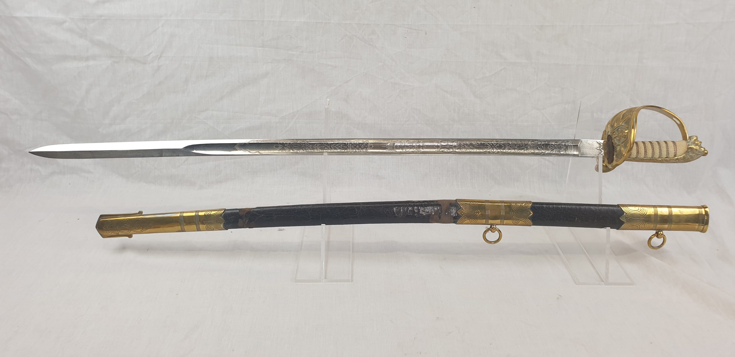 Royal Navy Kings Crown 1827 Pattern Reproduction Sword