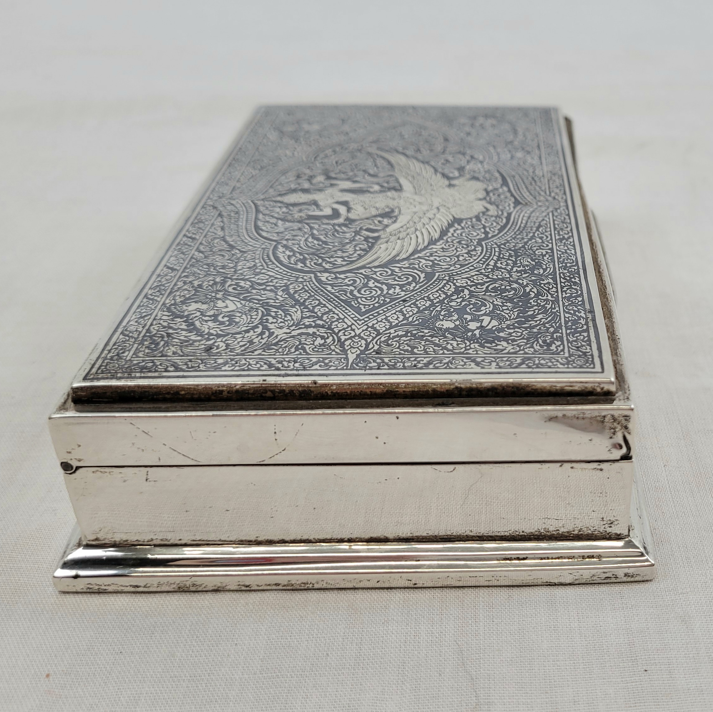 Siam Silver Cigarette Case - Image 6