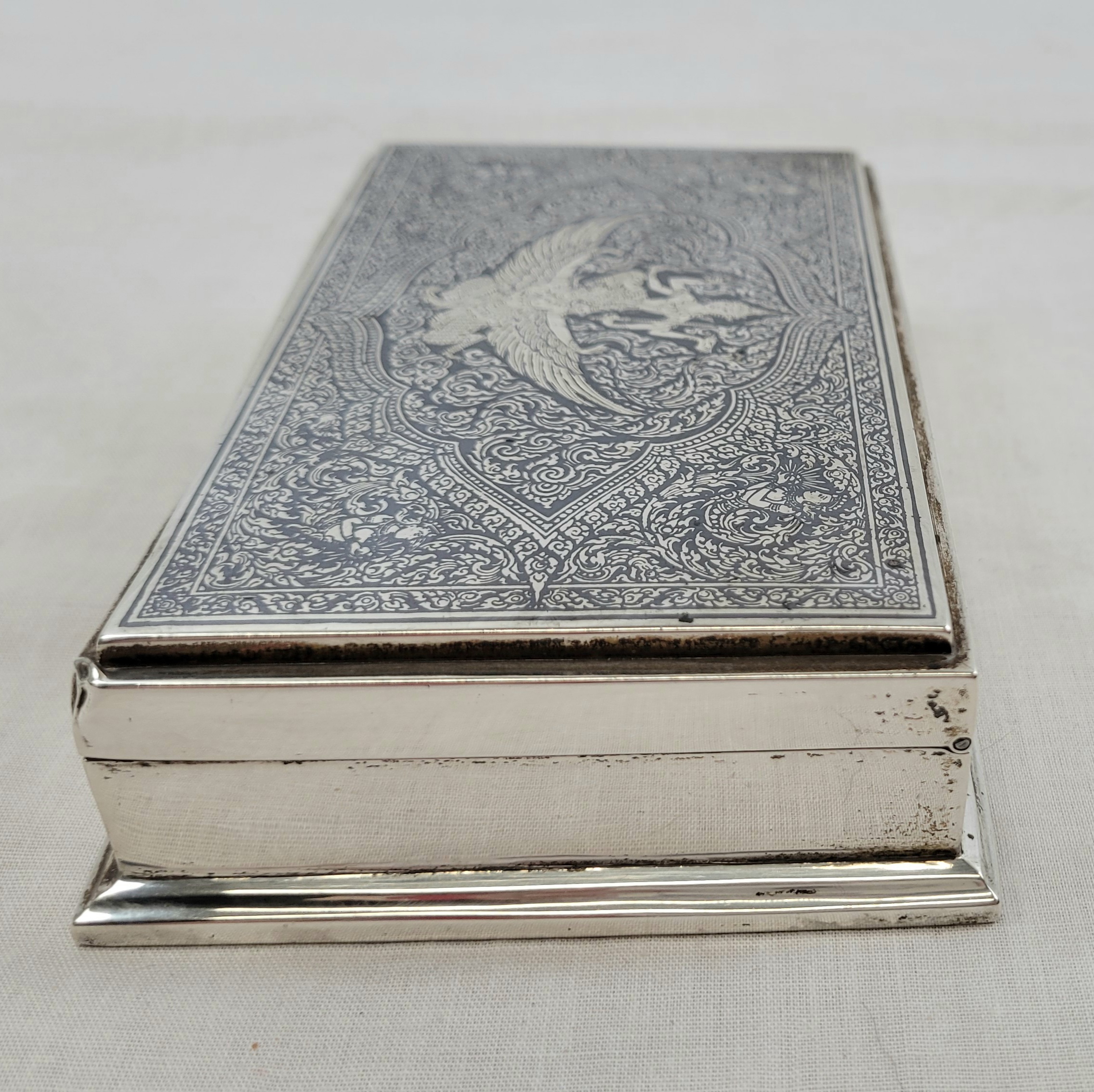 Siam Silver Cigarette Case - Image 5