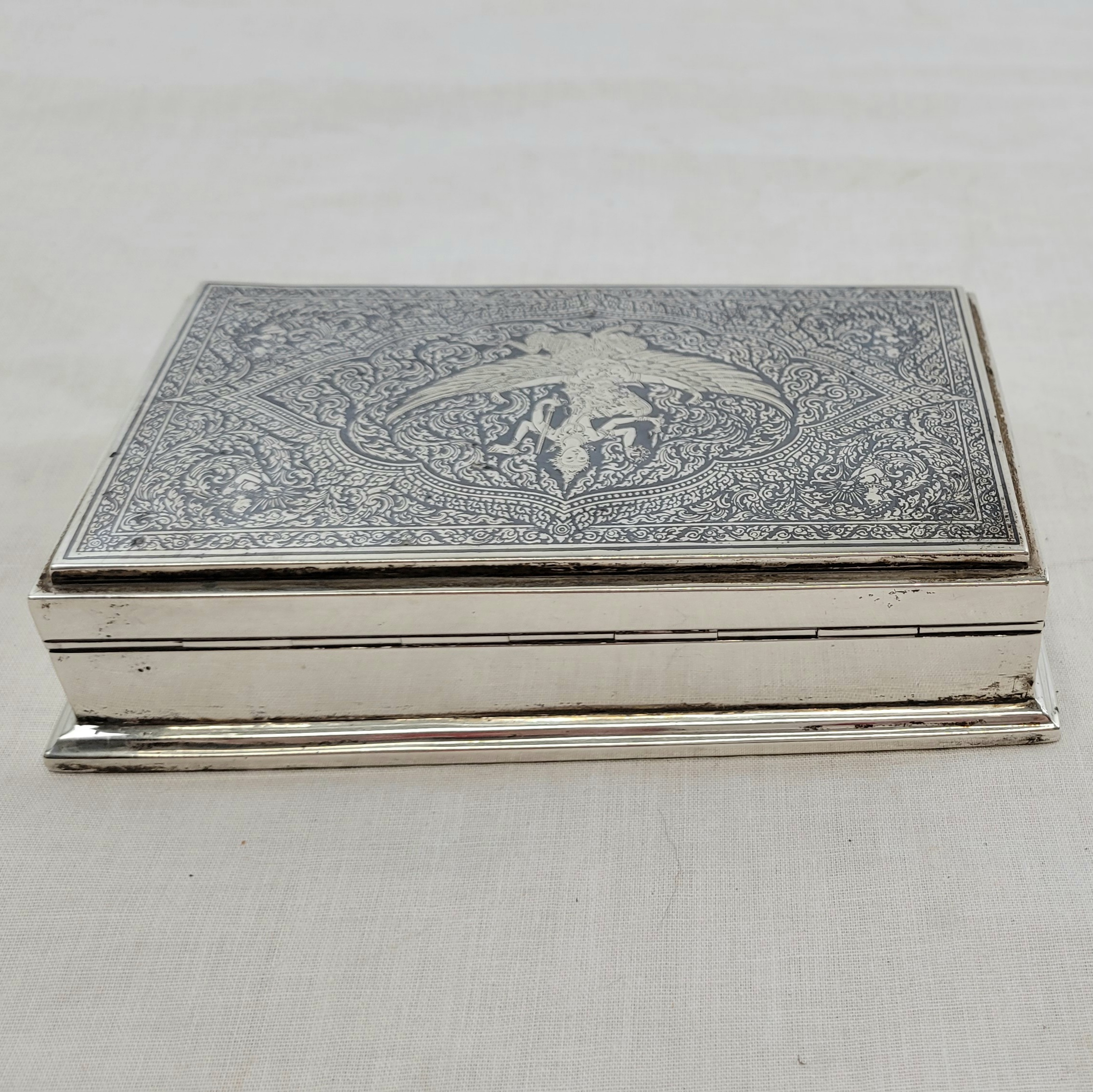 Siam Silver Cigarette Case - Image 4