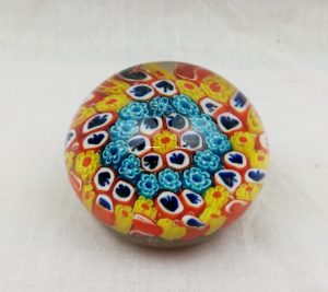 Card Spades Millefiori Paperweight