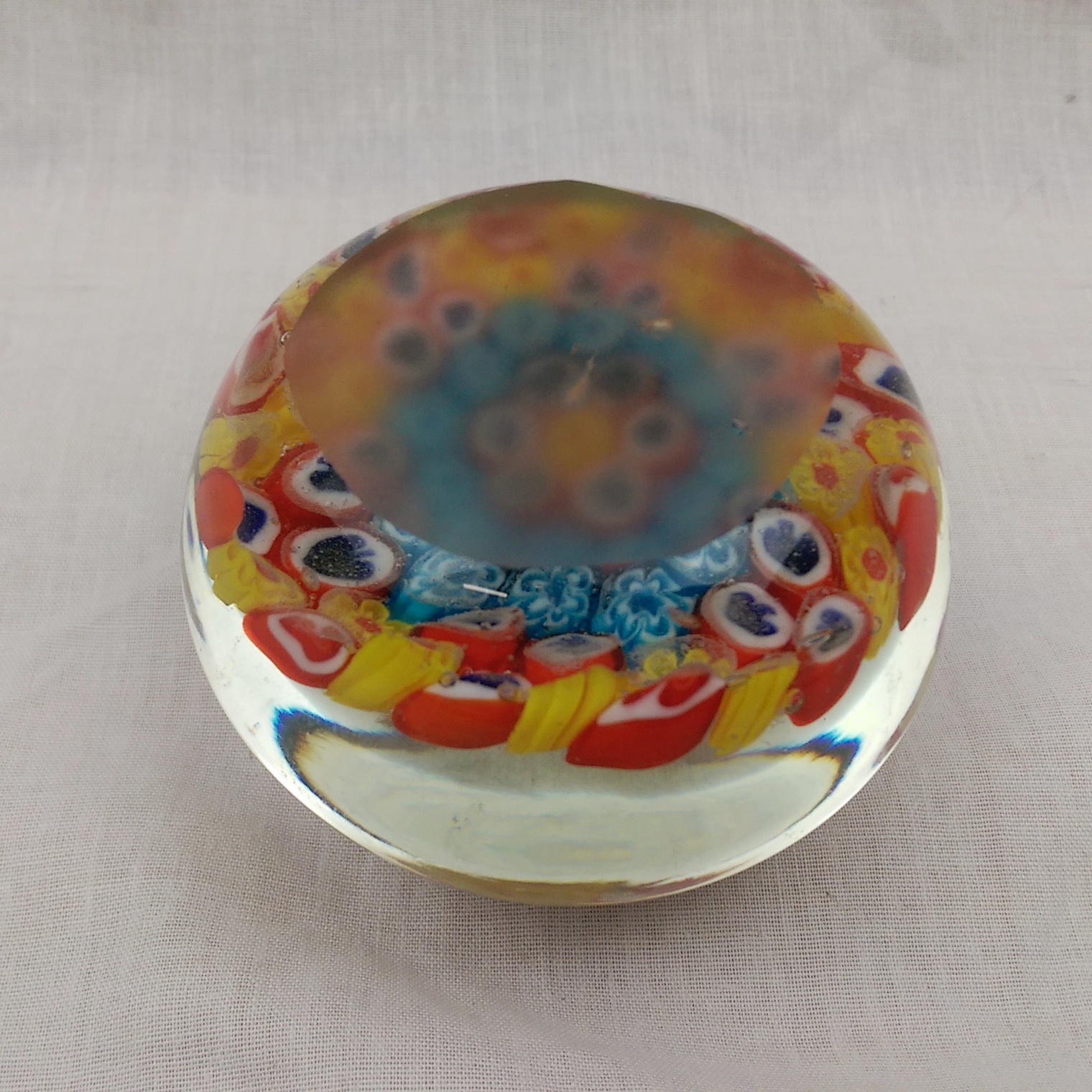 Card Spades Millefiori Paperweight - Image 4