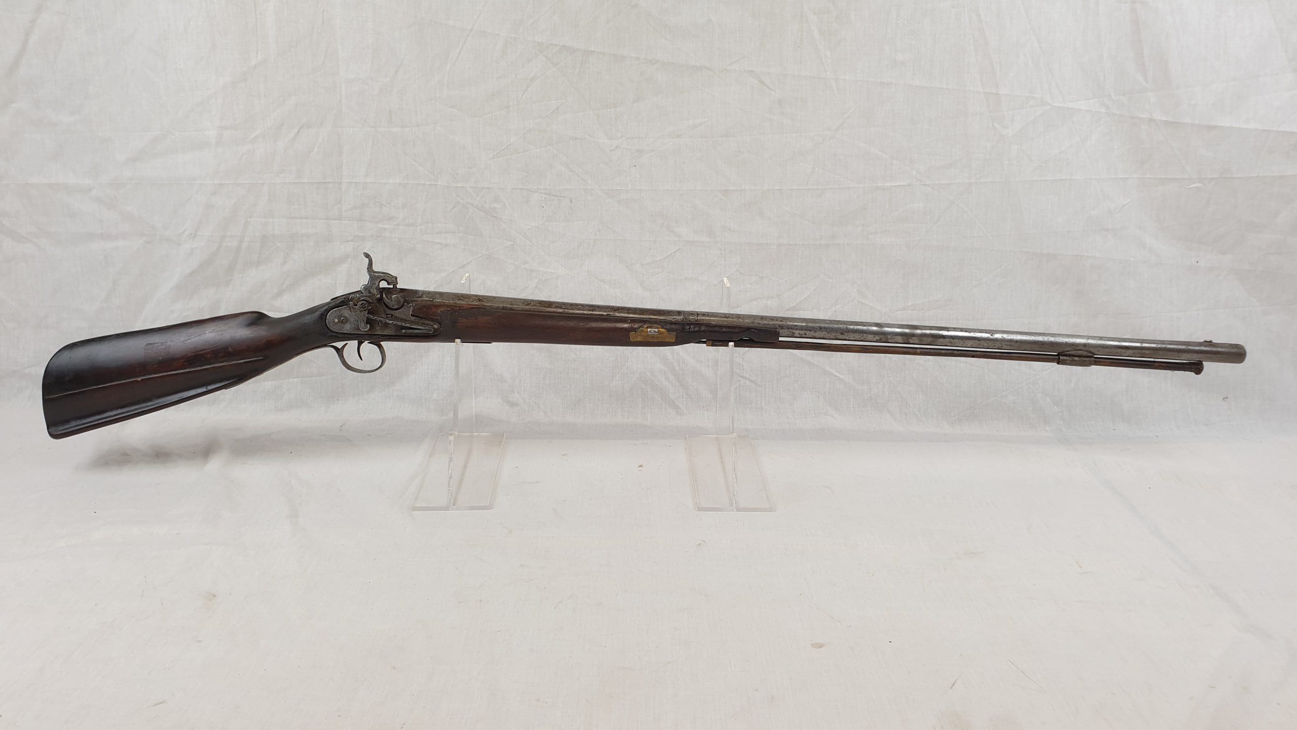 Spanish Model 1752 Miquelet Lock Musket Converted To Percussion