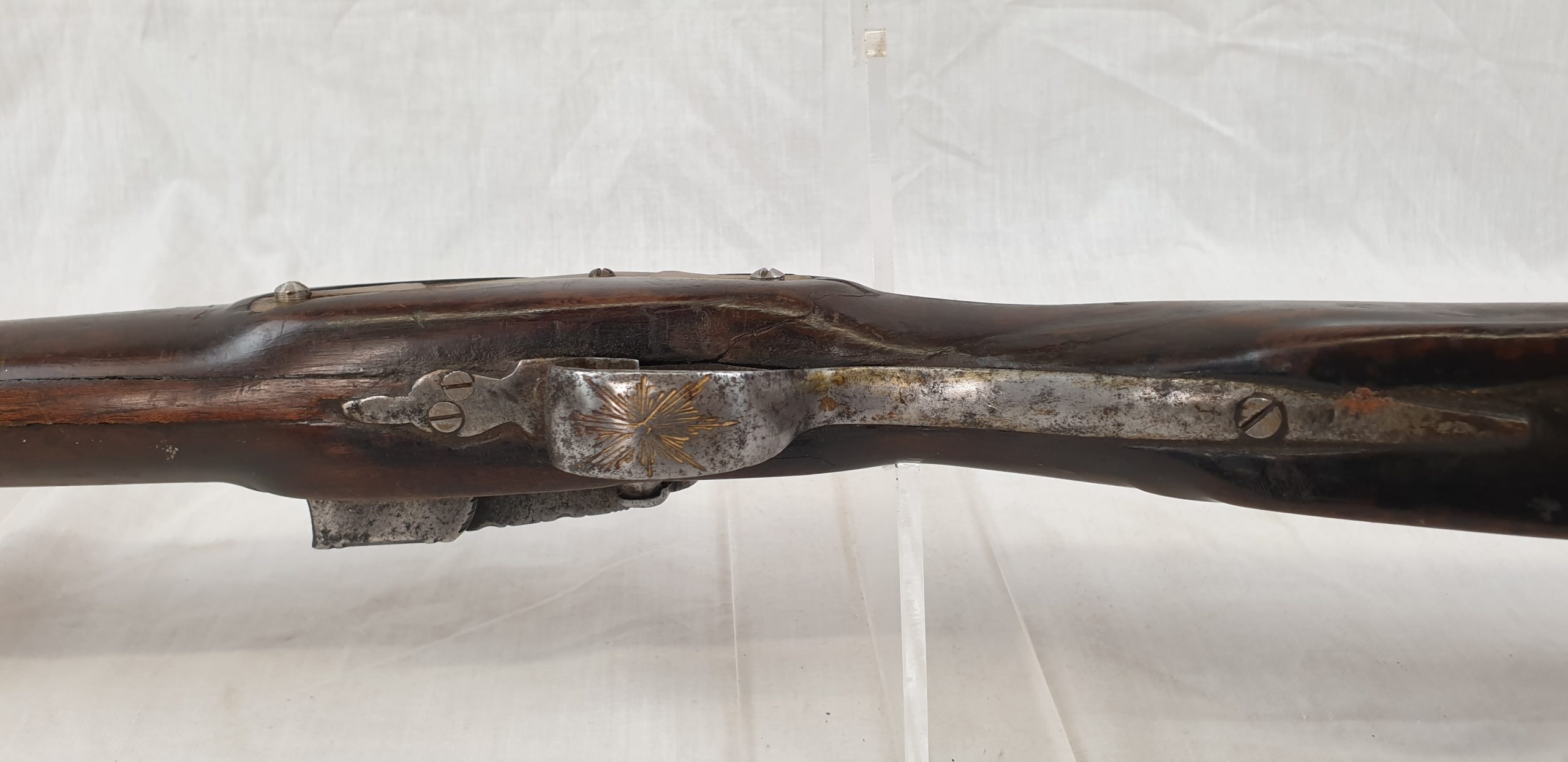 Spanish Model 1752 Miquelet Lock Musket Converted To Percussion - Image 13