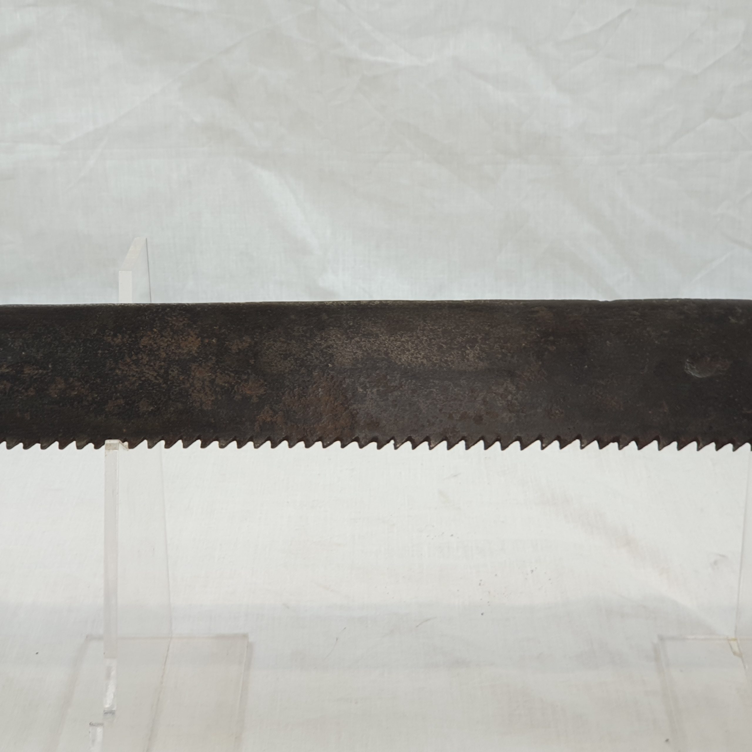 Very Rare Circa 1810 Russian Sappers Side Arm Short Sawback Sword - Image 11