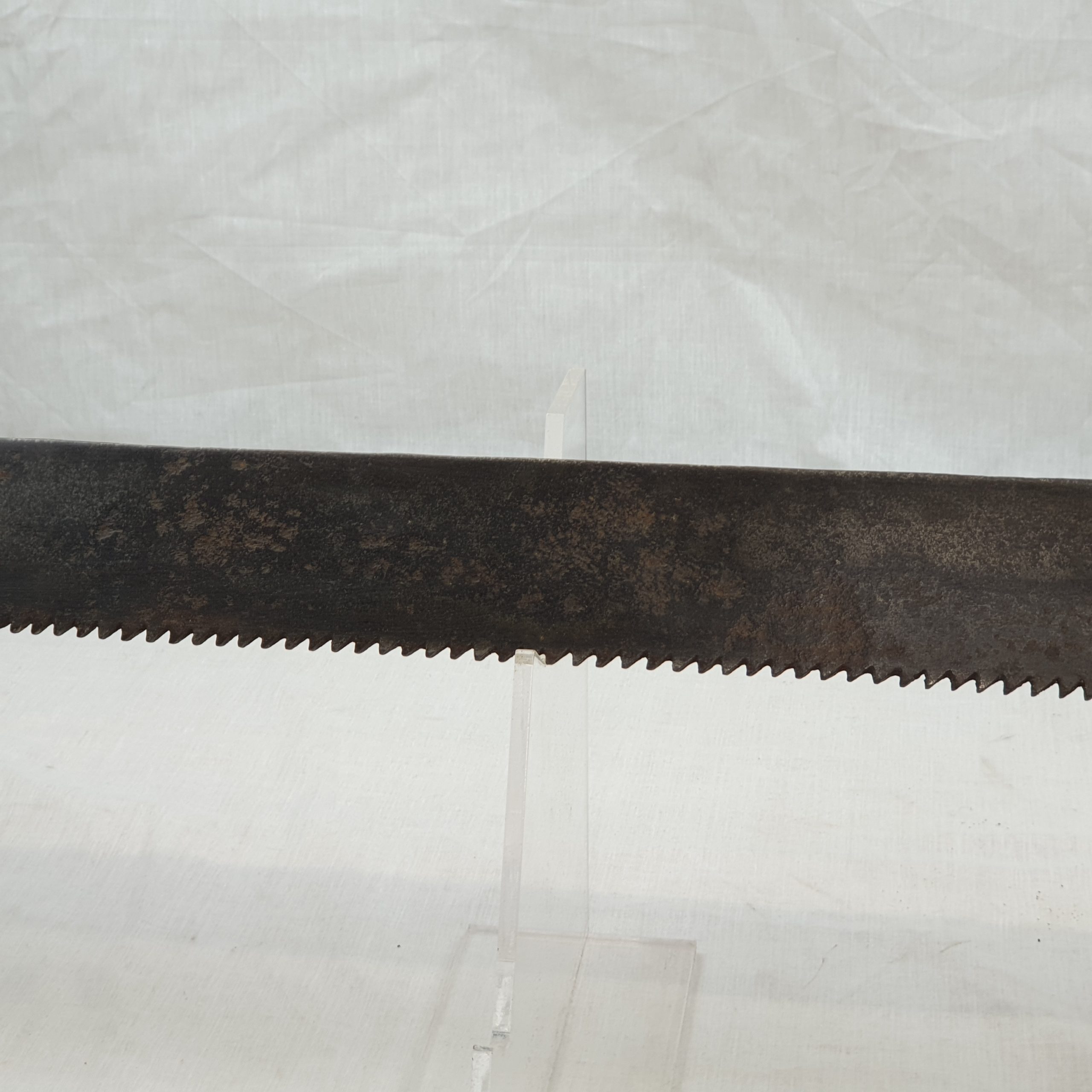 Very Rare Circa 1810 Russian Sappers Side Arm Short Sawback Sword - Image 10