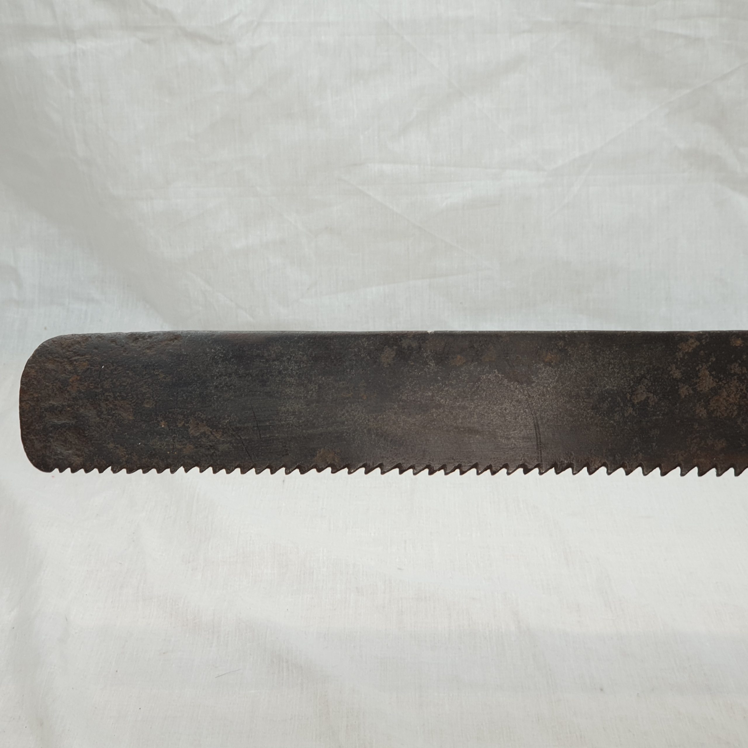 Very Rare Circa 1810 Russian Sappers Side Arm Short Sawback Sword - Image 9