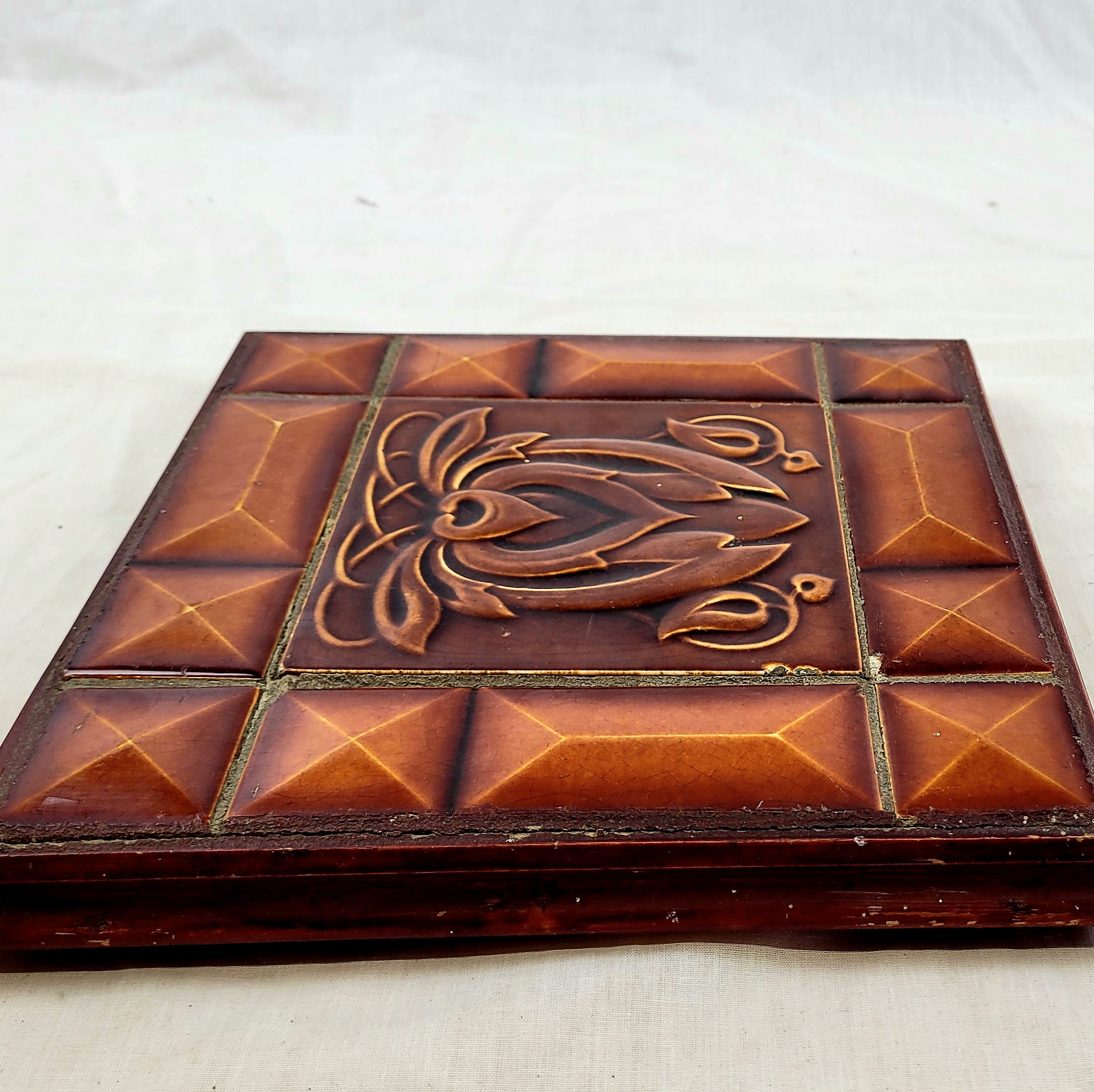 Victorian Fireplace Tiles Coaster - Image 3