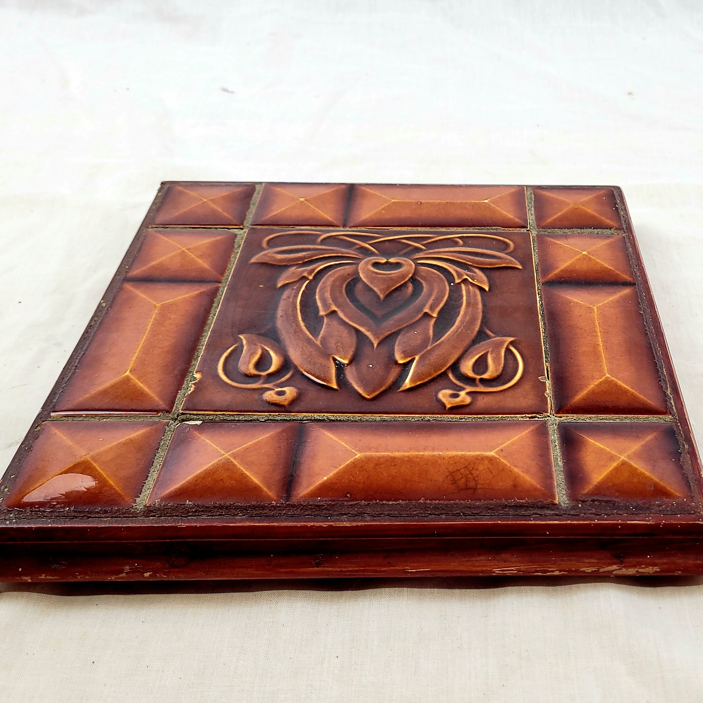 Victorian Fireplace Tiles Coaster - Image 2
