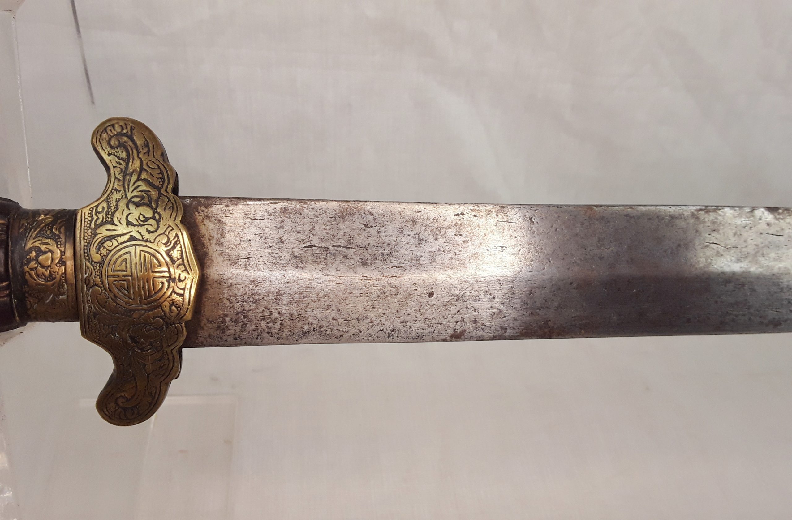 Circa 1900 Chinese Short Jian Sword - Image 15