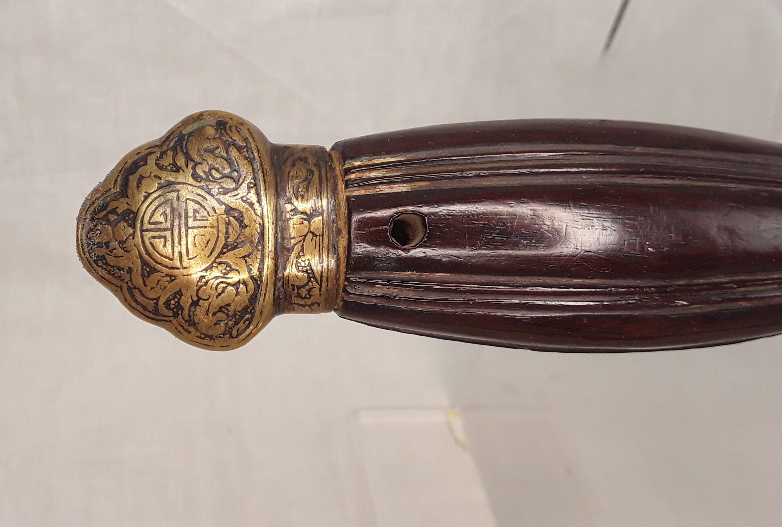 Circa 1900 Chinese Short Jian Sword - Image 11