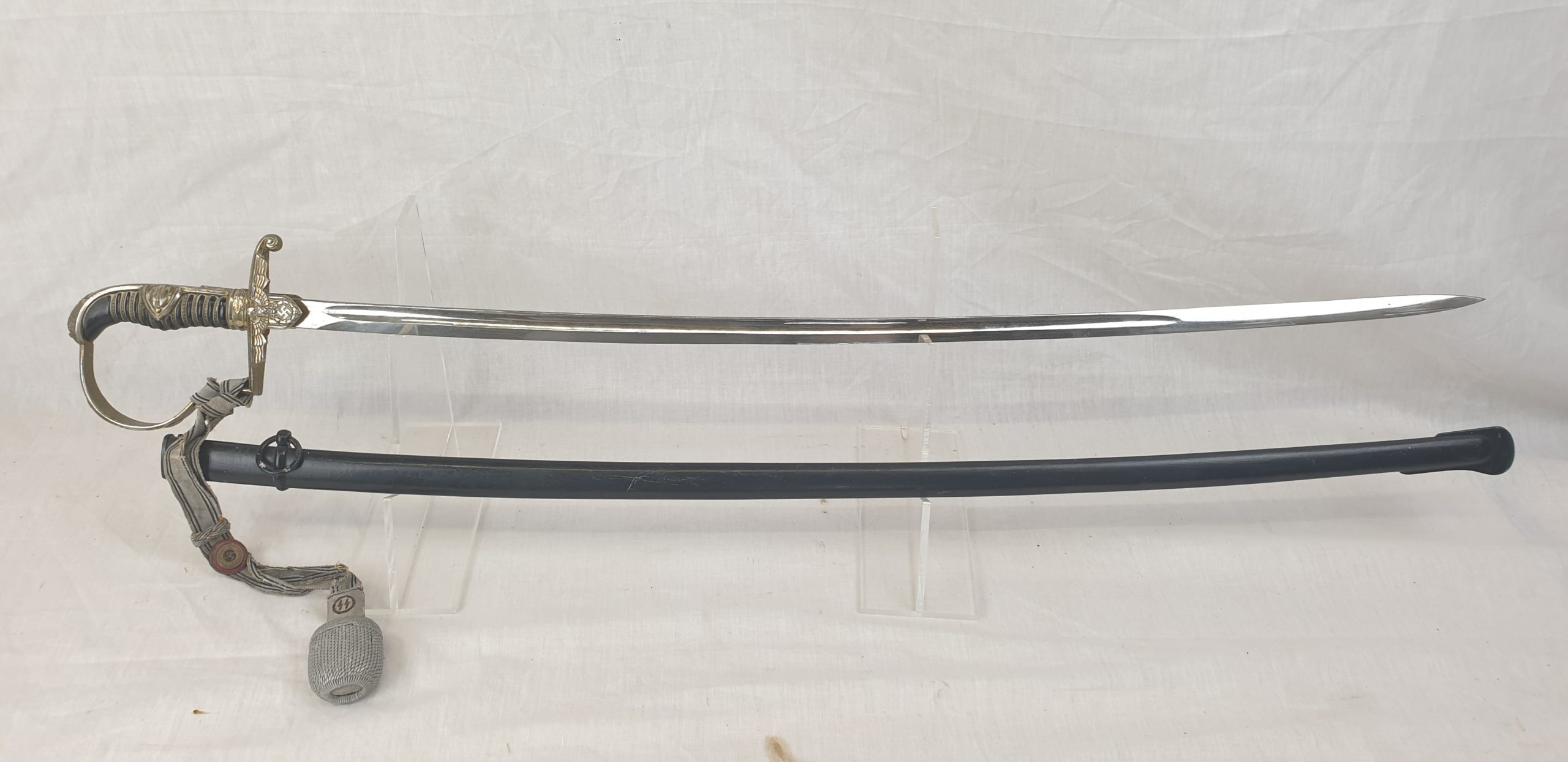 1930'S German 3rd Reich, Waffen SS, Prinz Eugen Field Marshal's Pattern Sword and Tassle