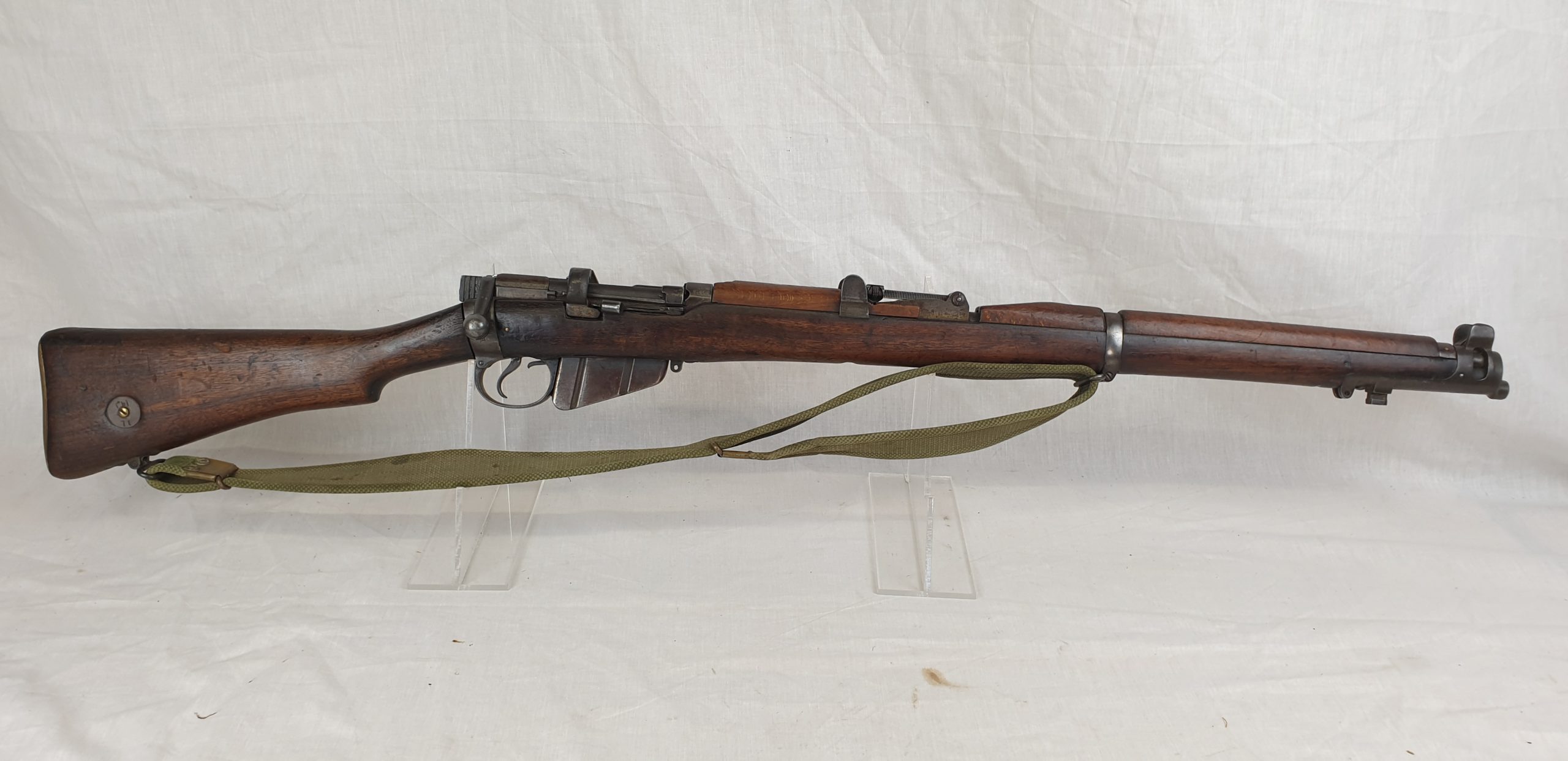 1939 Dated BSA Co. SMLE Mk3 Bolt Action Rifle and Sling - Deactivated