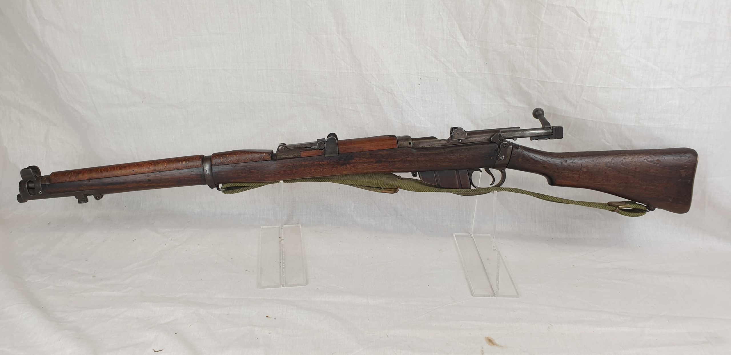 1939 Dated BSA Co. SMLE Mk3 Bolt Action Rifle and Sling - Deactivated - Image 11