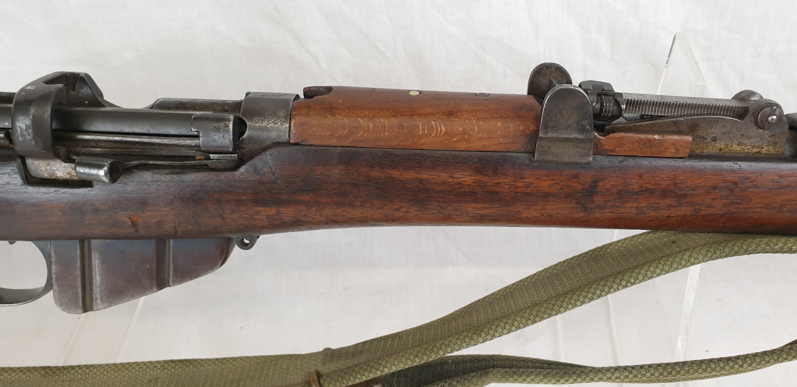 1939 Dated BSA Co. SMLE Mk3 Bolt Action Rifle and Sling - Deactivated - Image 5