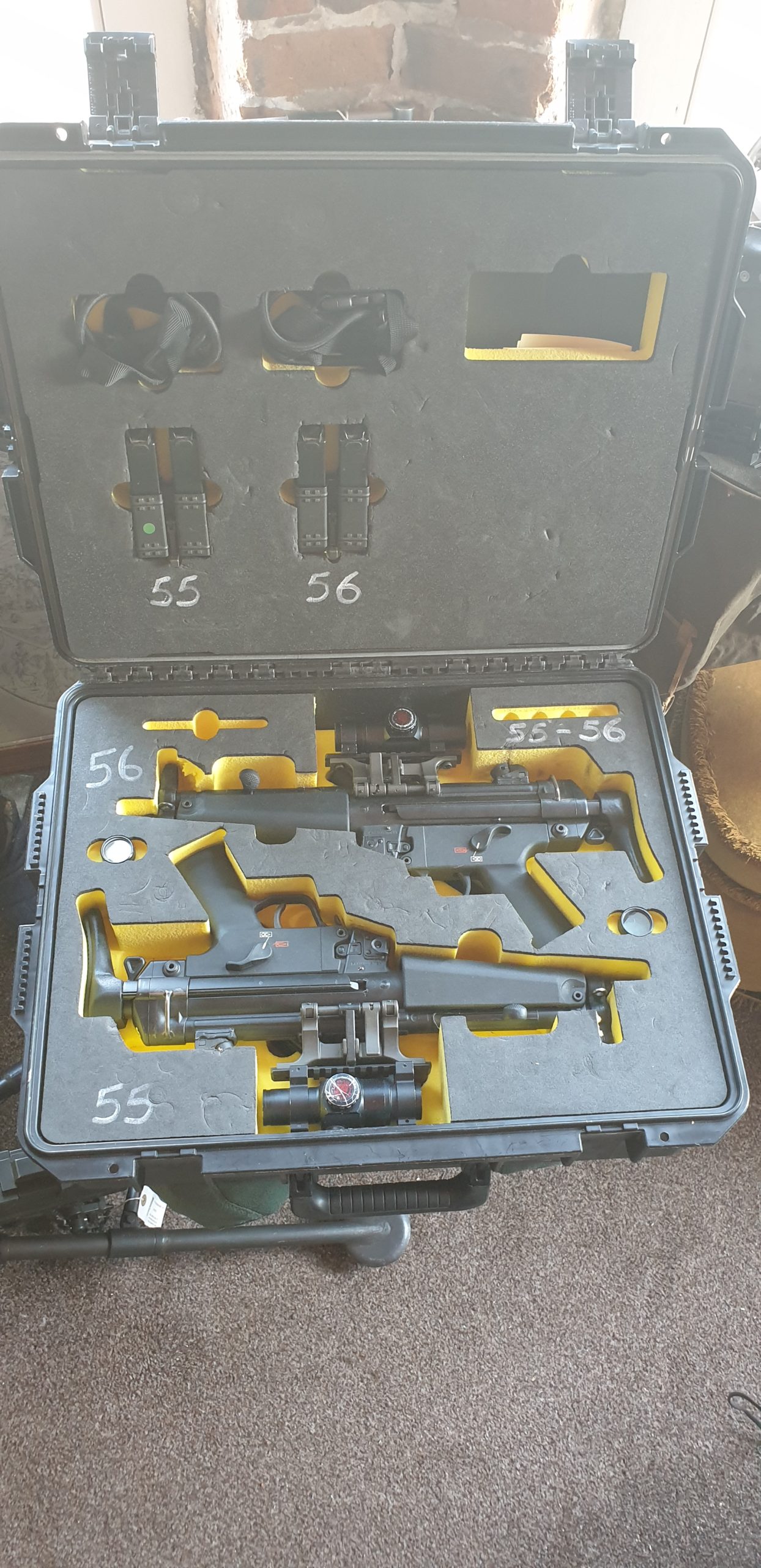 Cased Pair of Heckler and Koch MP5A3 Cal. 9mm Sub Machine Gun - Image 21