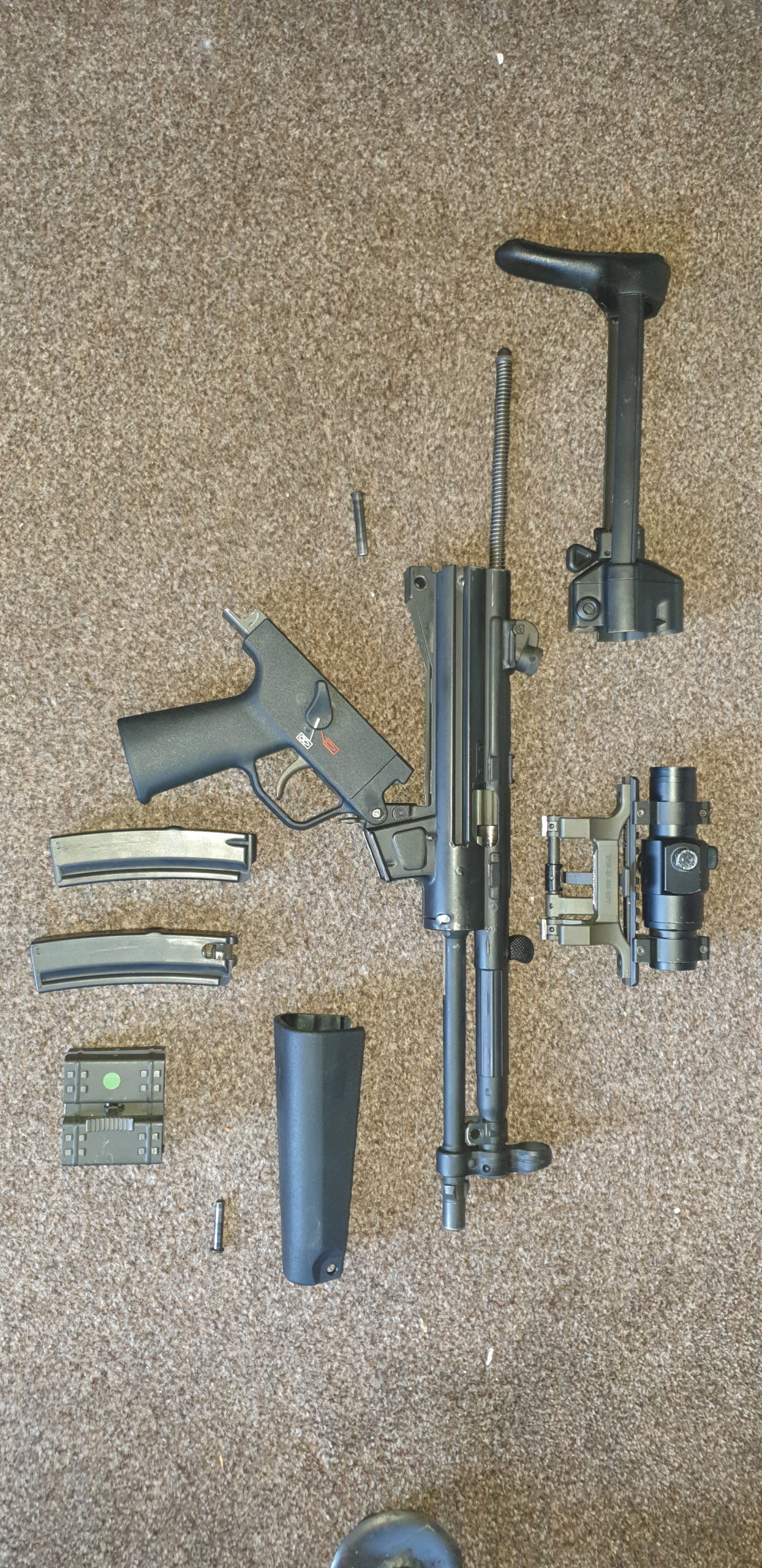 Cased Pair of Heckler and Koch MP5A3 Cal. 9mm Sub Machine Gun - Image 8