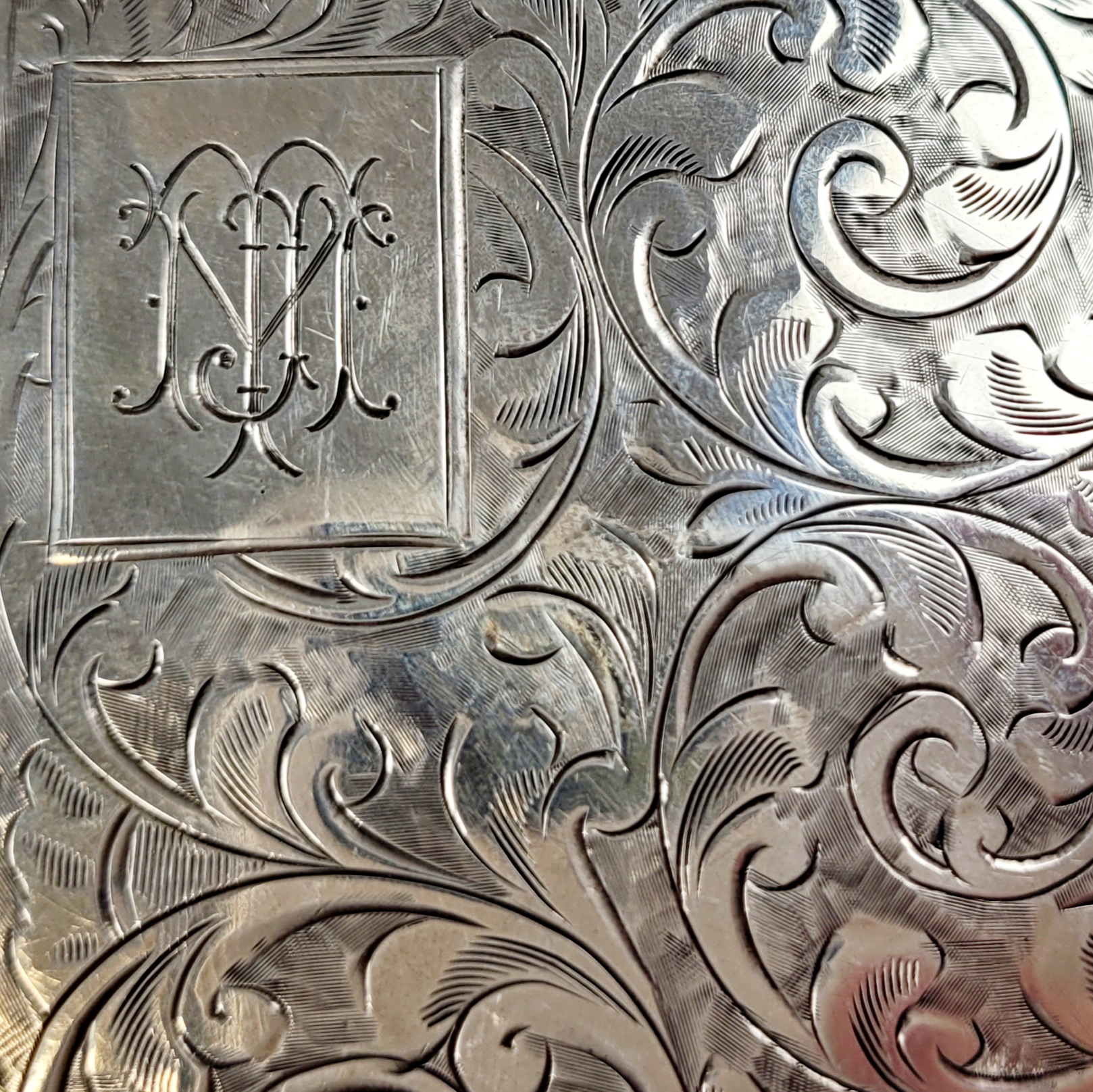 Birmingham Silver 1928 Cigarette Case - Image 4