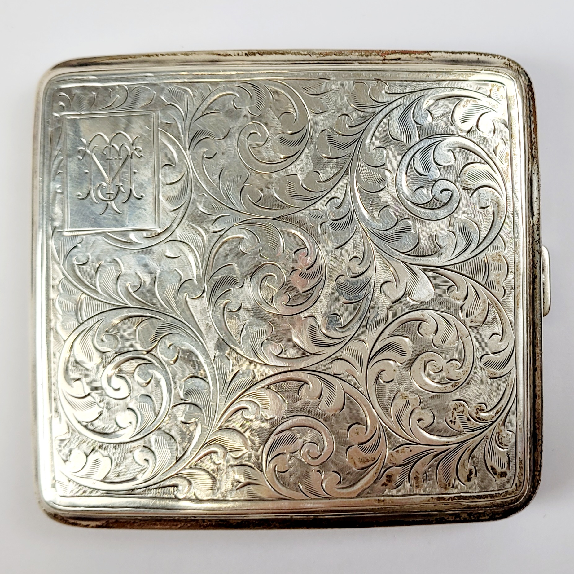 Birmingham Silver 1928 Cigarette Case - Image 3