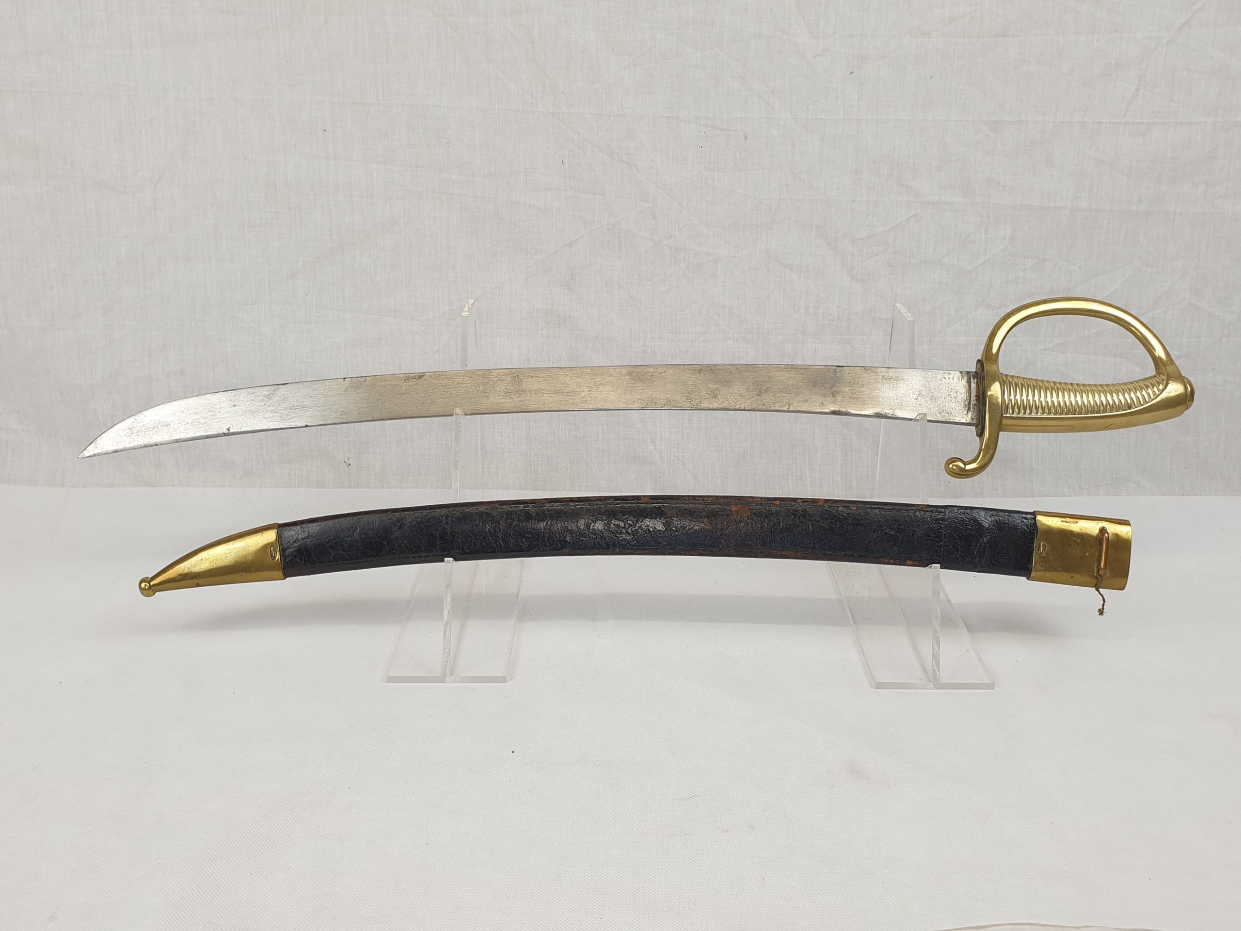 Circa 1830 French Briquet Sword and Scabbard - Image 2