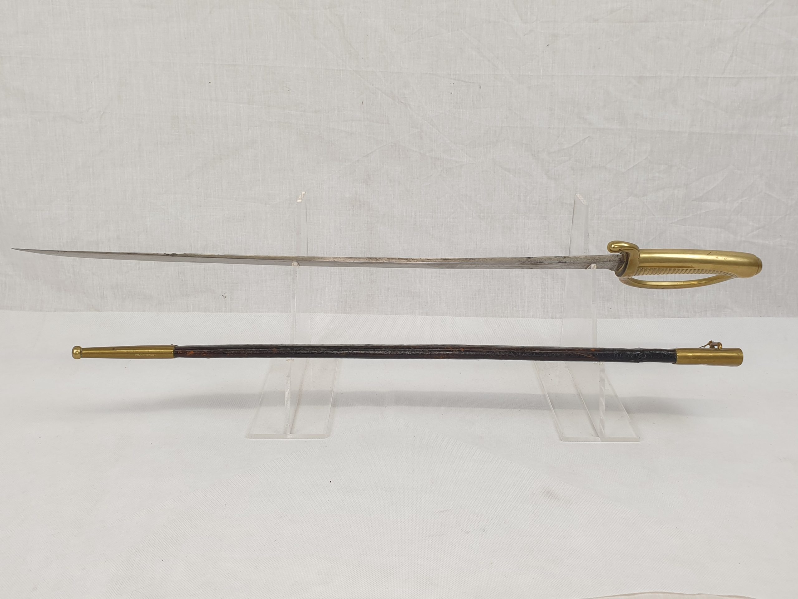 Circa 1830 French Briquet Sword and Scabbard - Image 3