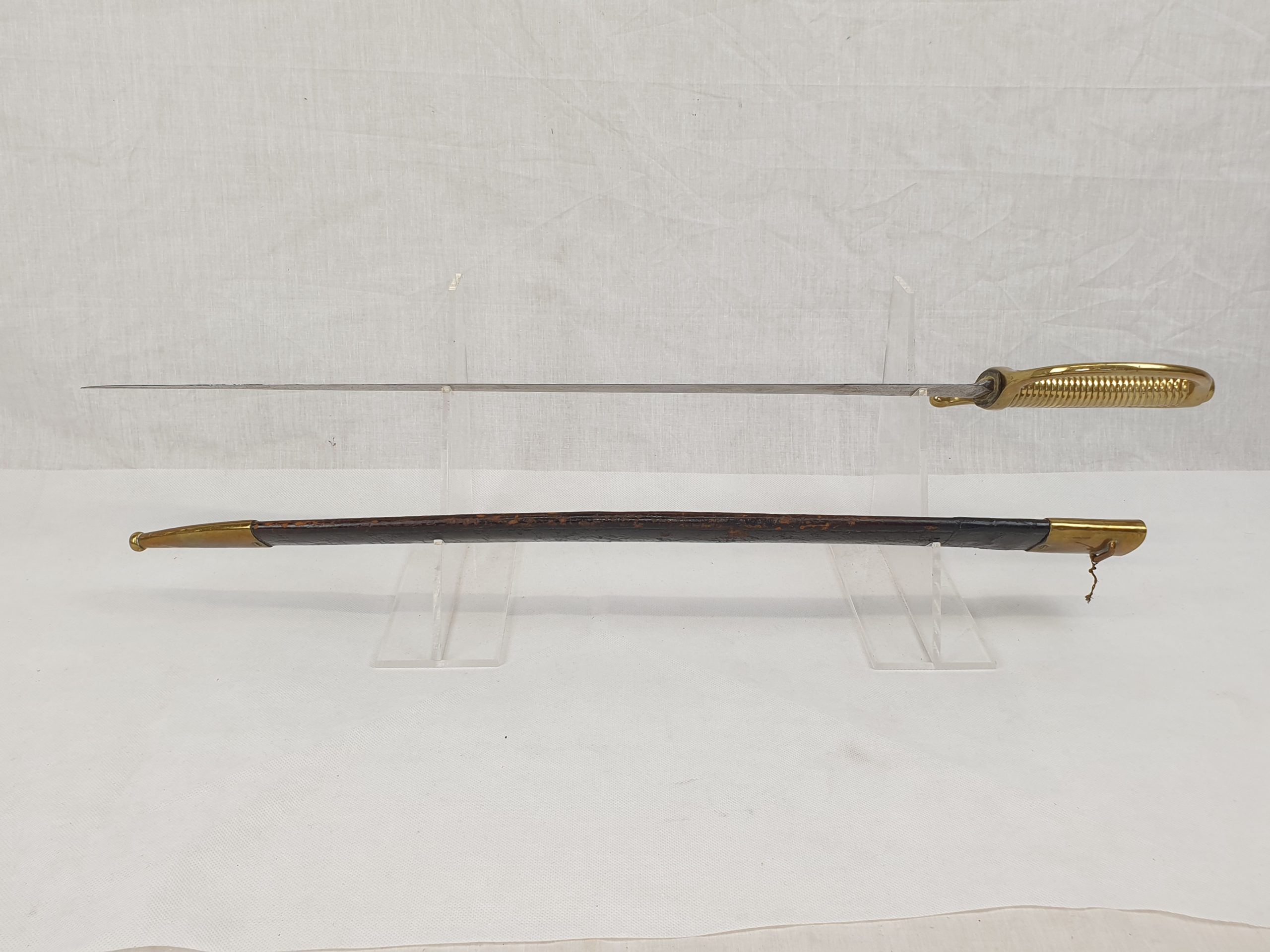 Circa 1830 French Briquet Sword and Scabbard - Image 4