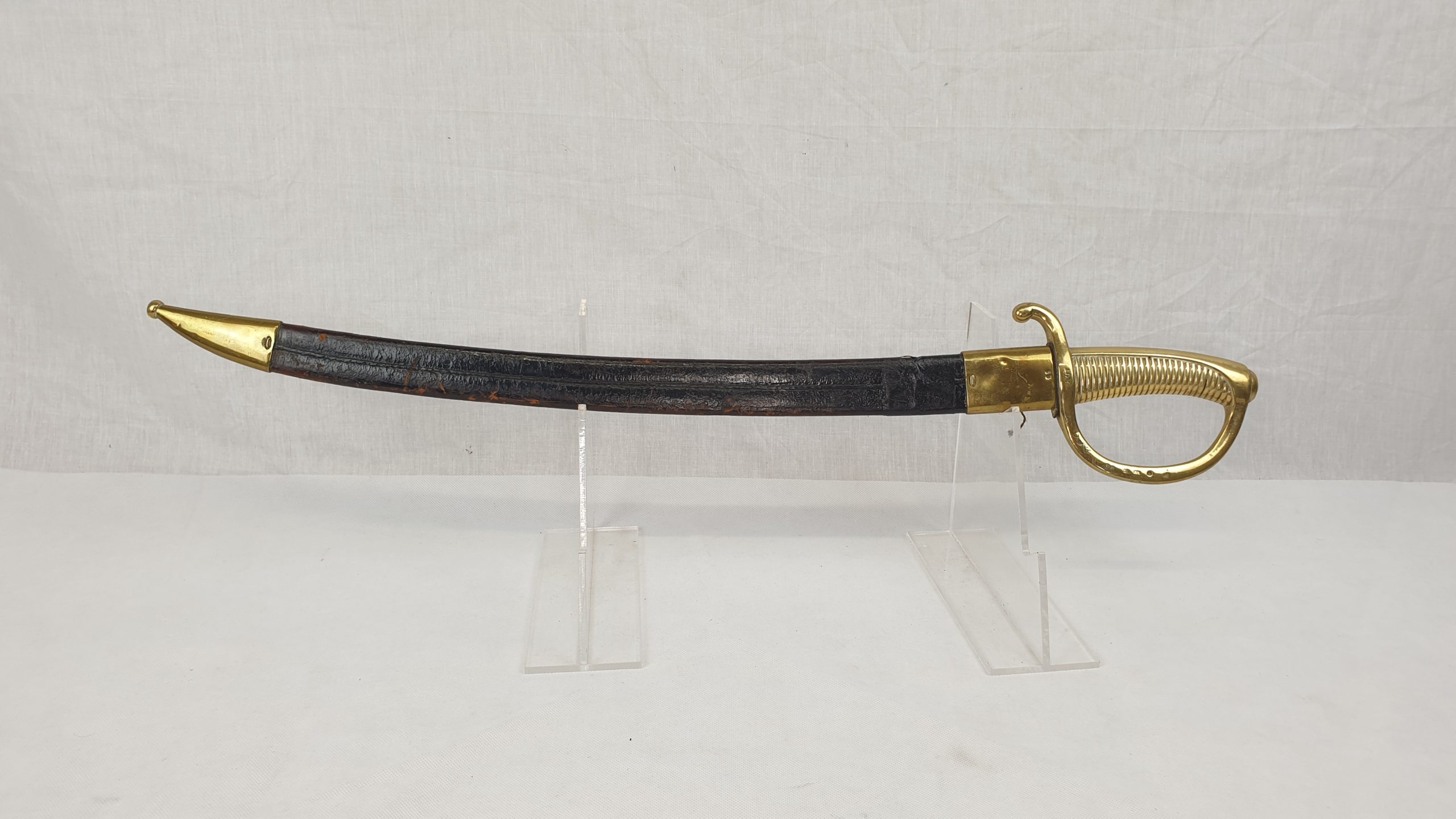 Circa 1830 French Briquet Sword and Scabbard - Image 5