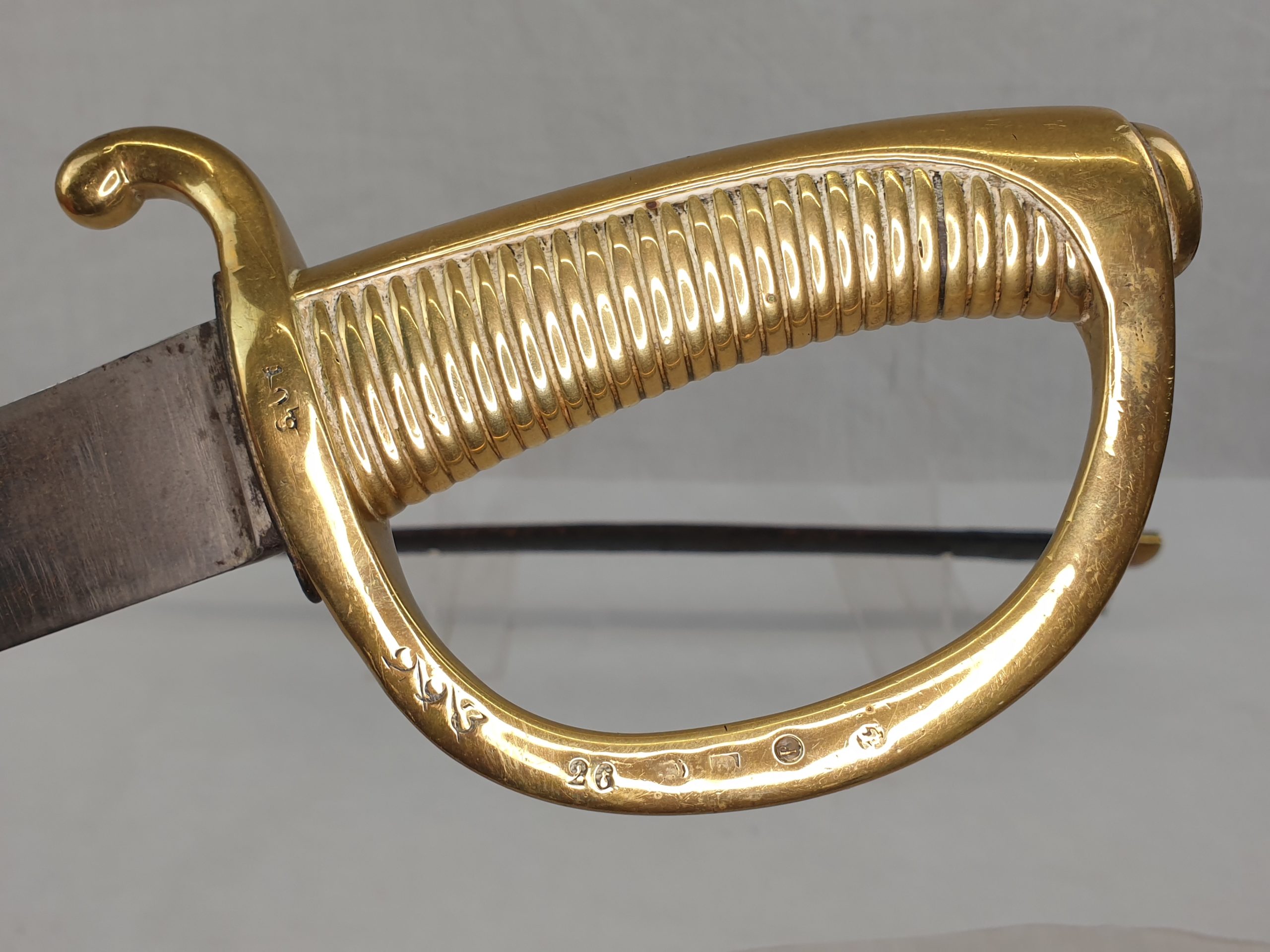 Circa 1830 French Briquet Sword and Scabbard - Image 9