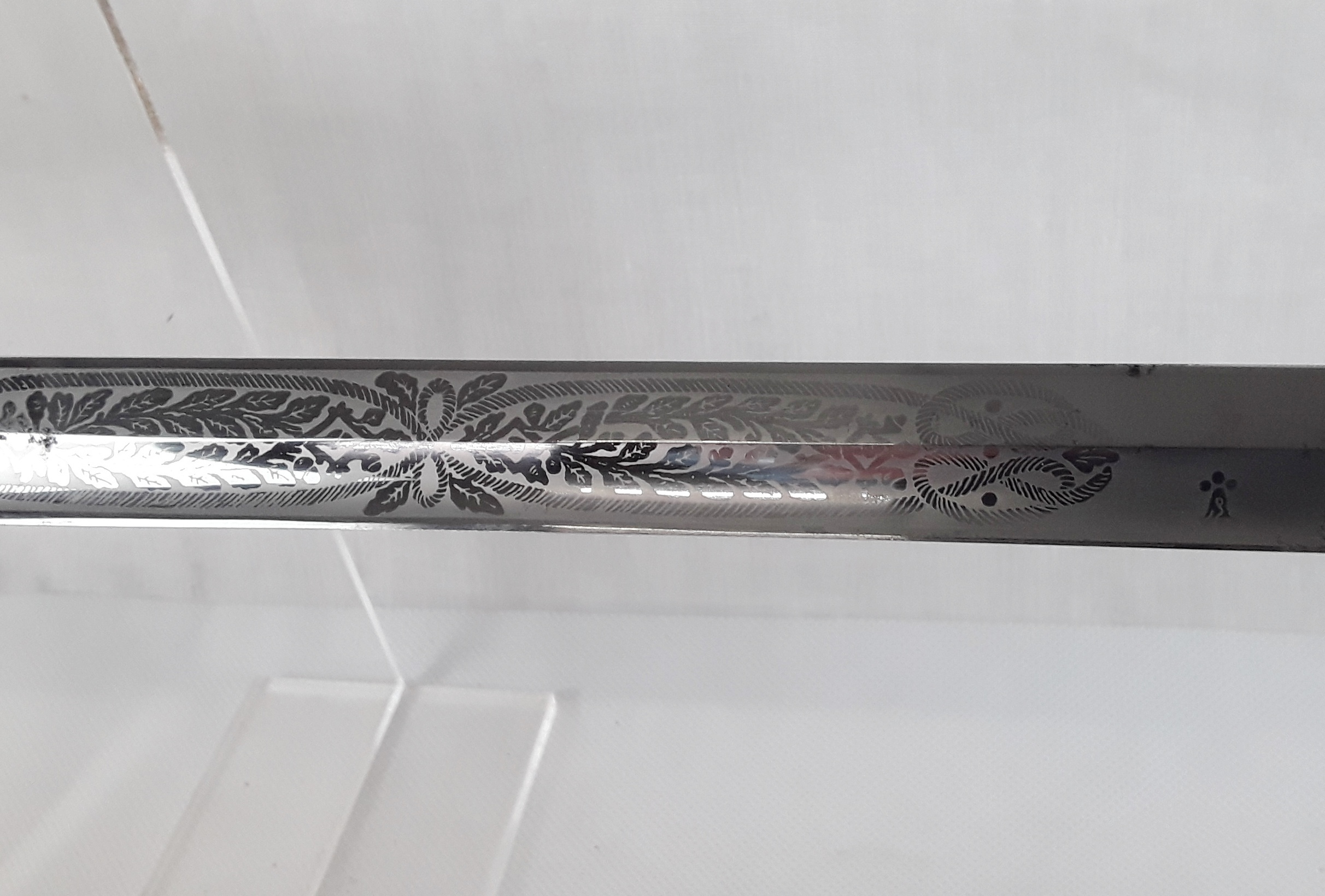 Current Issue QE2 Royal Navy 1827 Pattern Officers Sword, Sword Knot, Scabbard And Sword Bag - Image 21