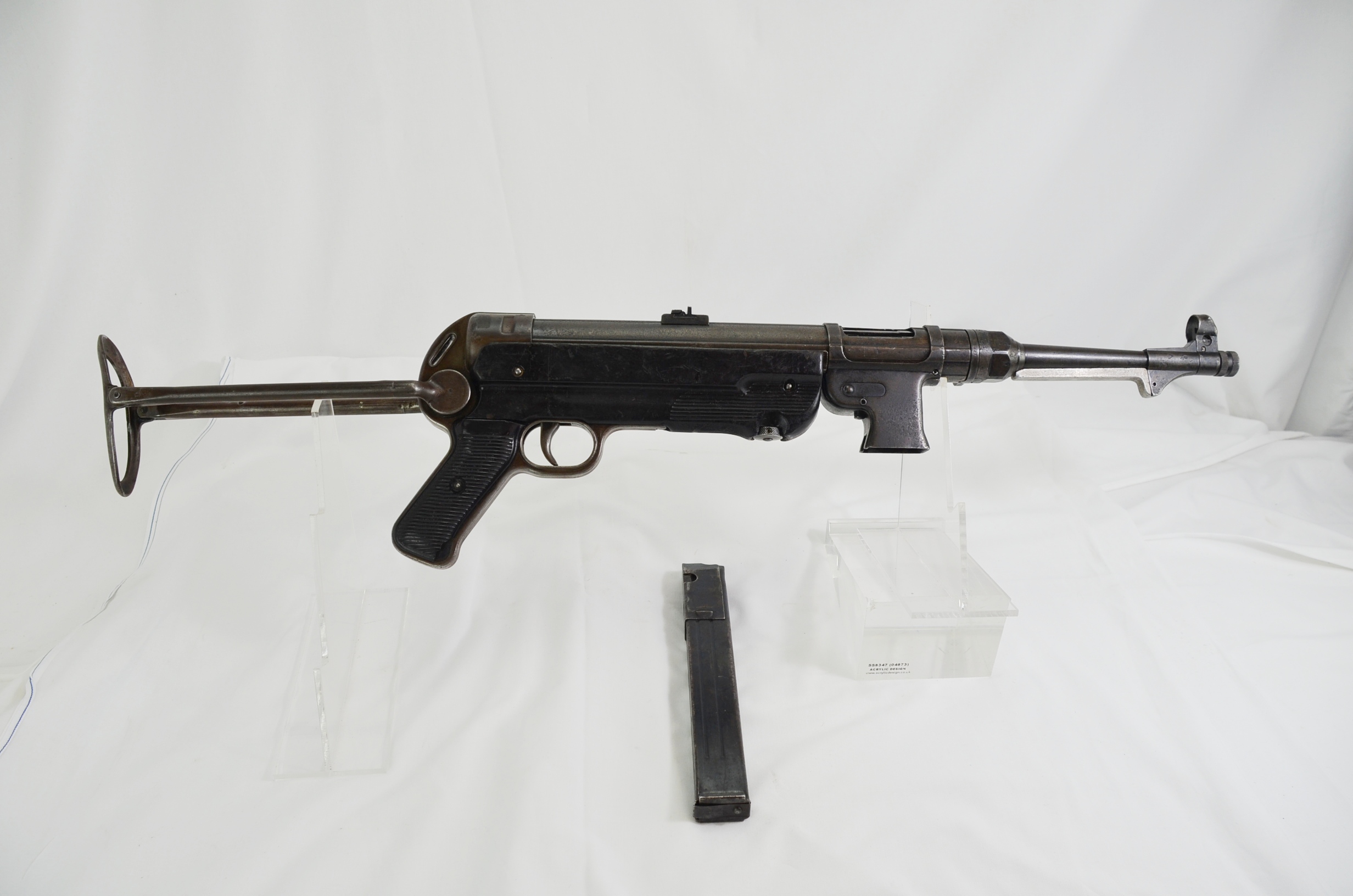 Original WW2 German MP40 Sub-Machine Gun (Deactivated) - Image 6