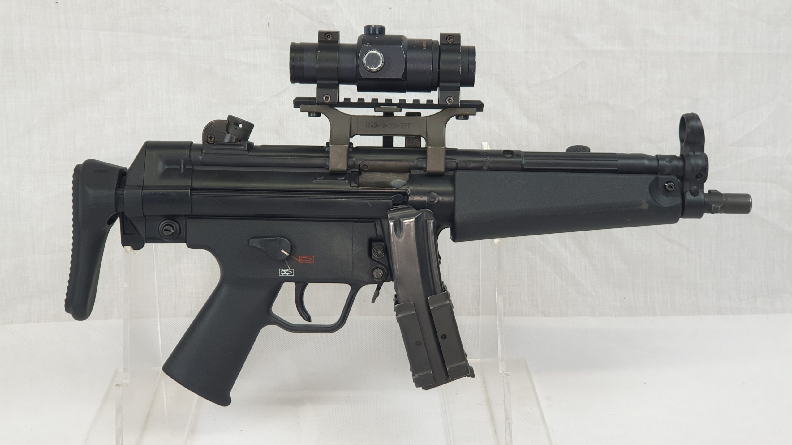 Cased Pair of Heckler and Koch MP5A3 Cal. 9mm Sub Machine Gun - Image 4