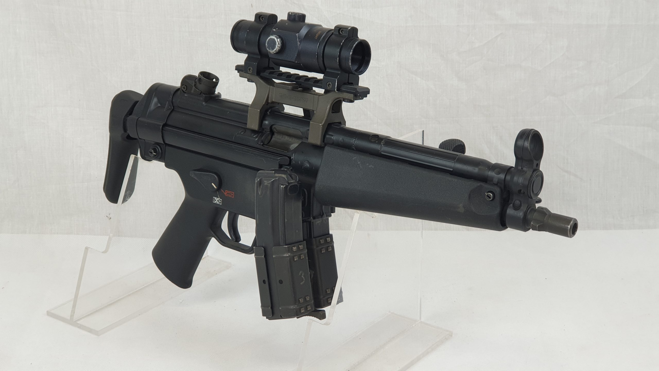 Cased Pair of Heckler and Koch MP5A3 Cal. 9mm Sub Machine Gun - Image 13